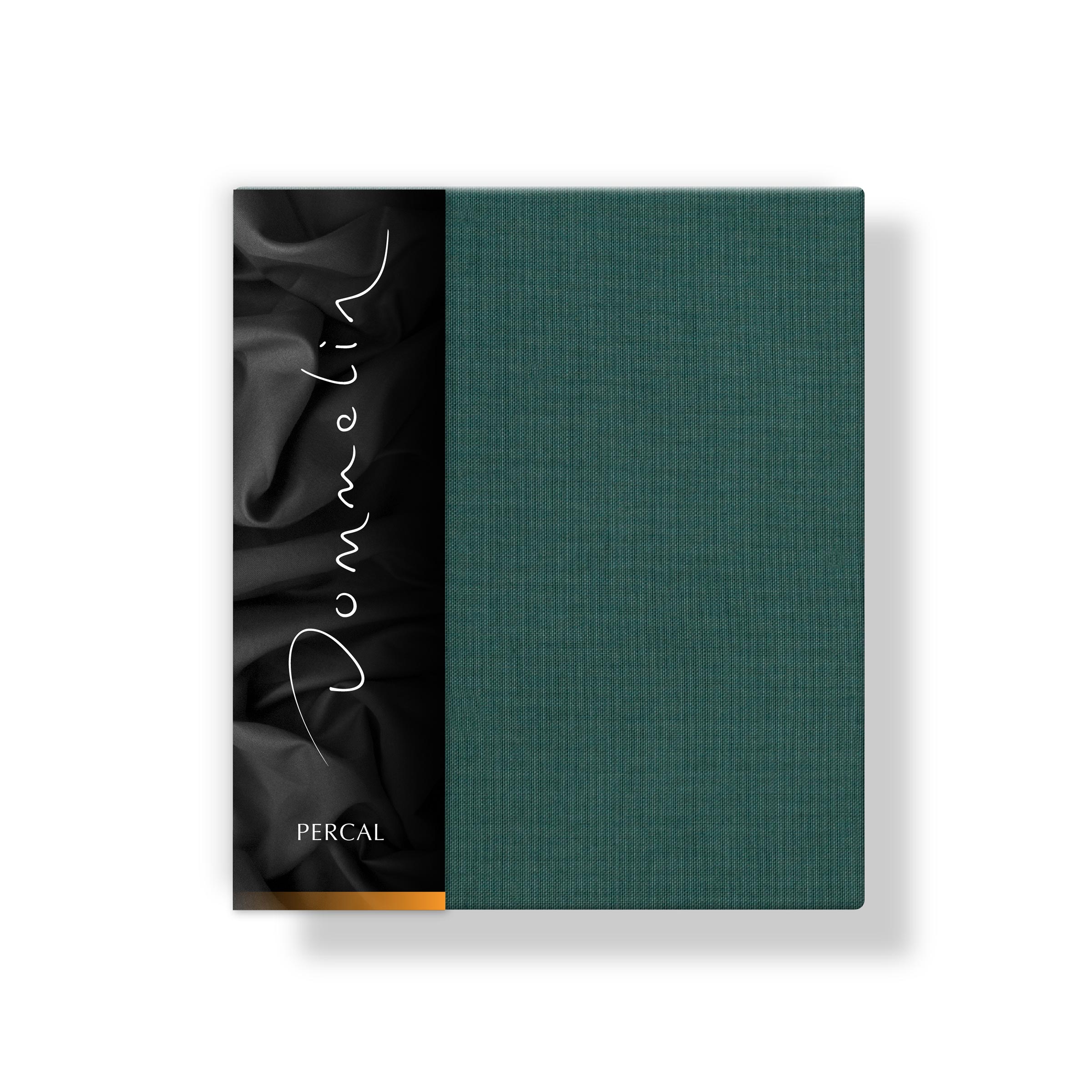 Dommelin Kussensloop Percal 200TC Antiekgroen