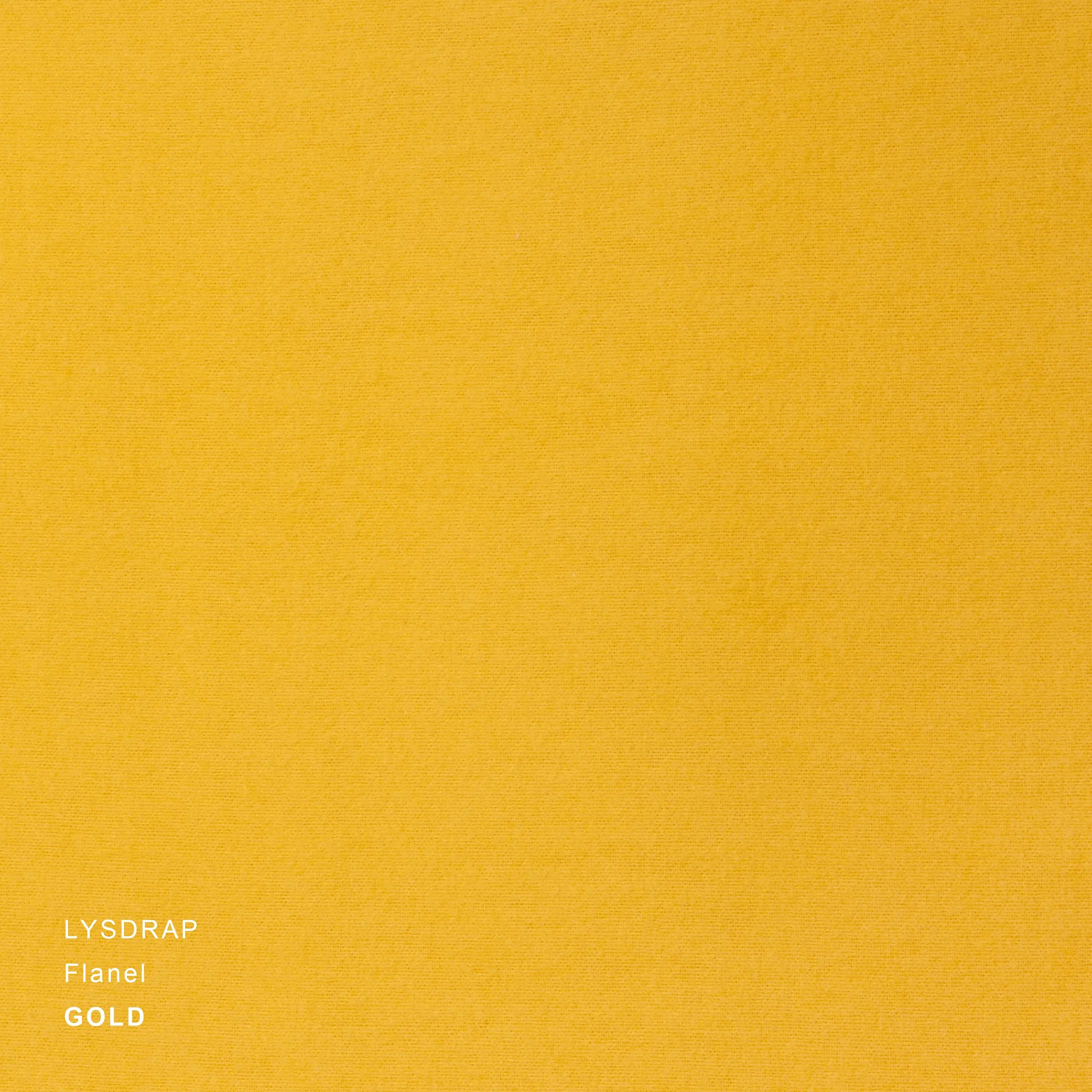 Lysdrap Kussensloop Volant Virgo Flanel 140 gr/m2 Gold