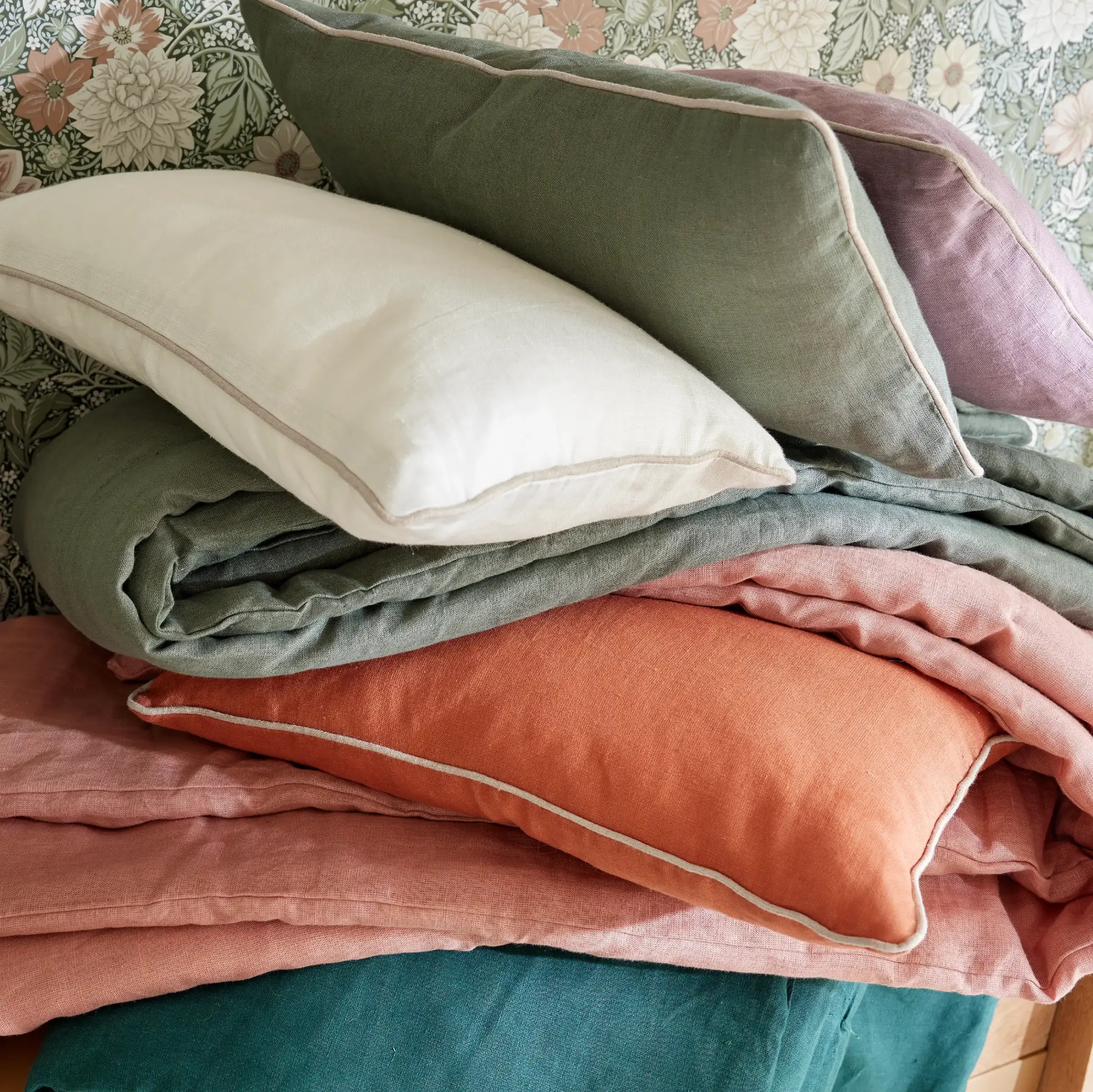 Essix Sierkussen Arty Linnen Wit 30 x 50 cm