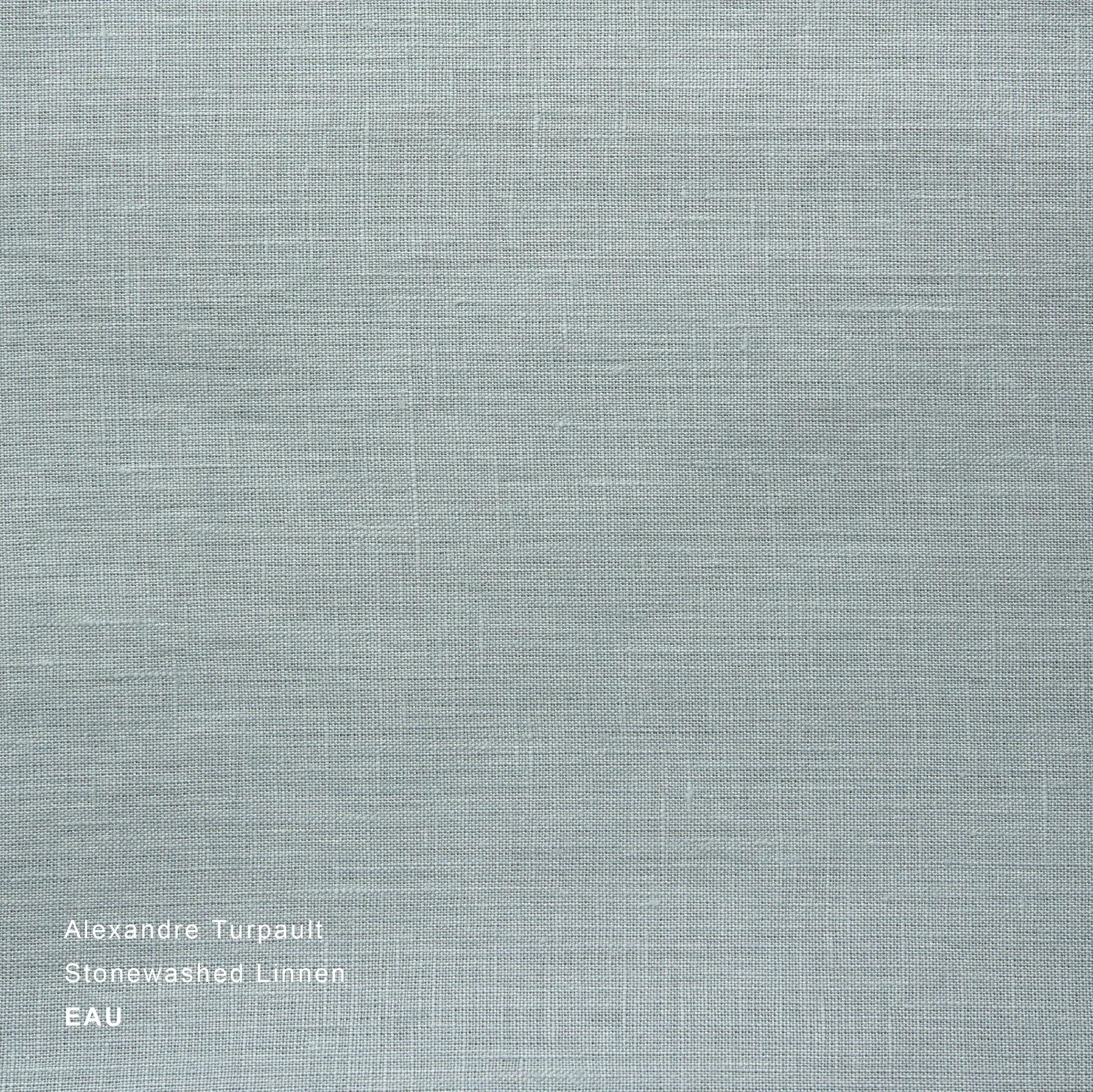 Alexandre Turpault Hoeslaken Hoge Hoek Nouvelle Vague Stonewashed Linnen Eau