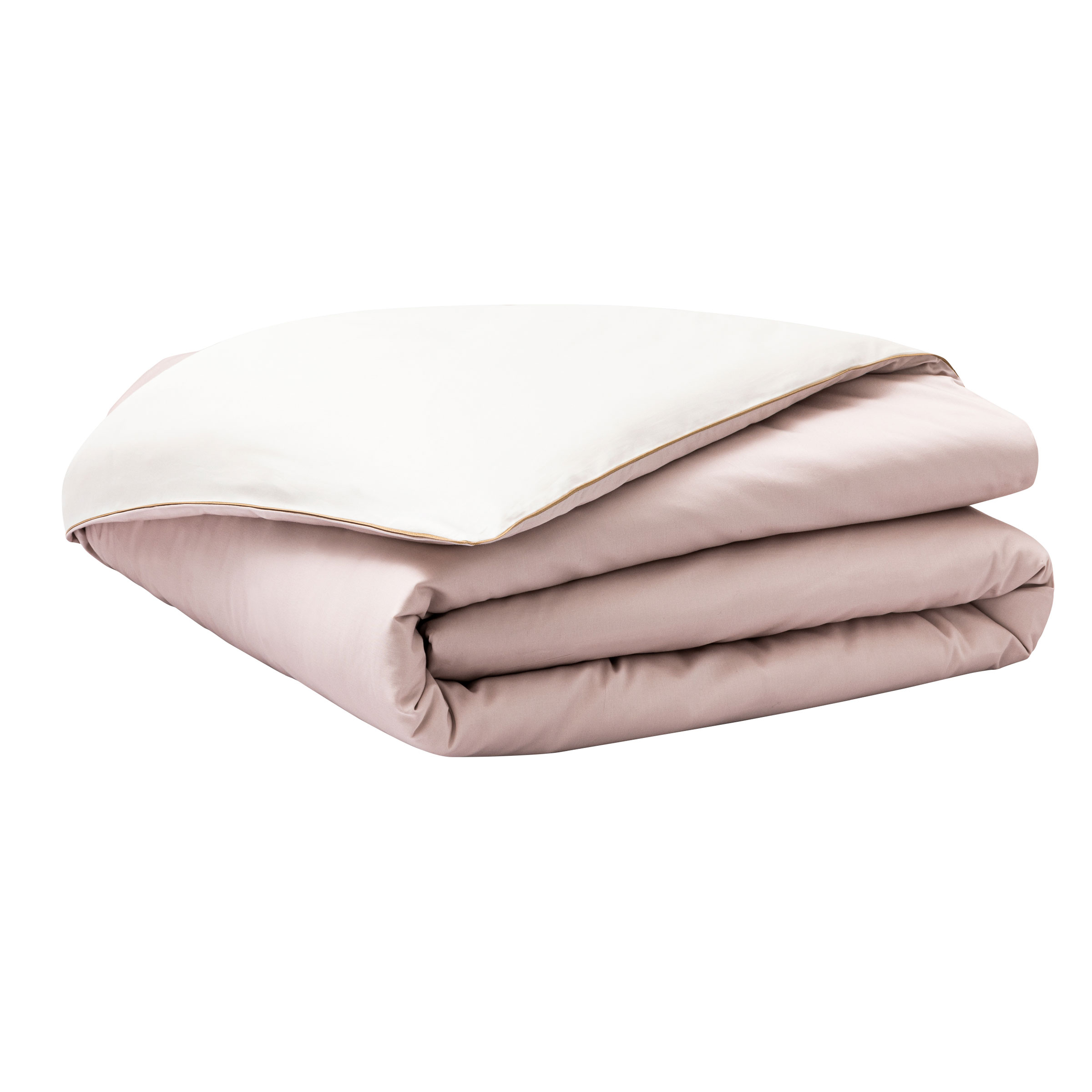 Alexandre Turpault Dekbedovertrek Nobel Organic Satijn 300TC Pink Dew - Hermine 