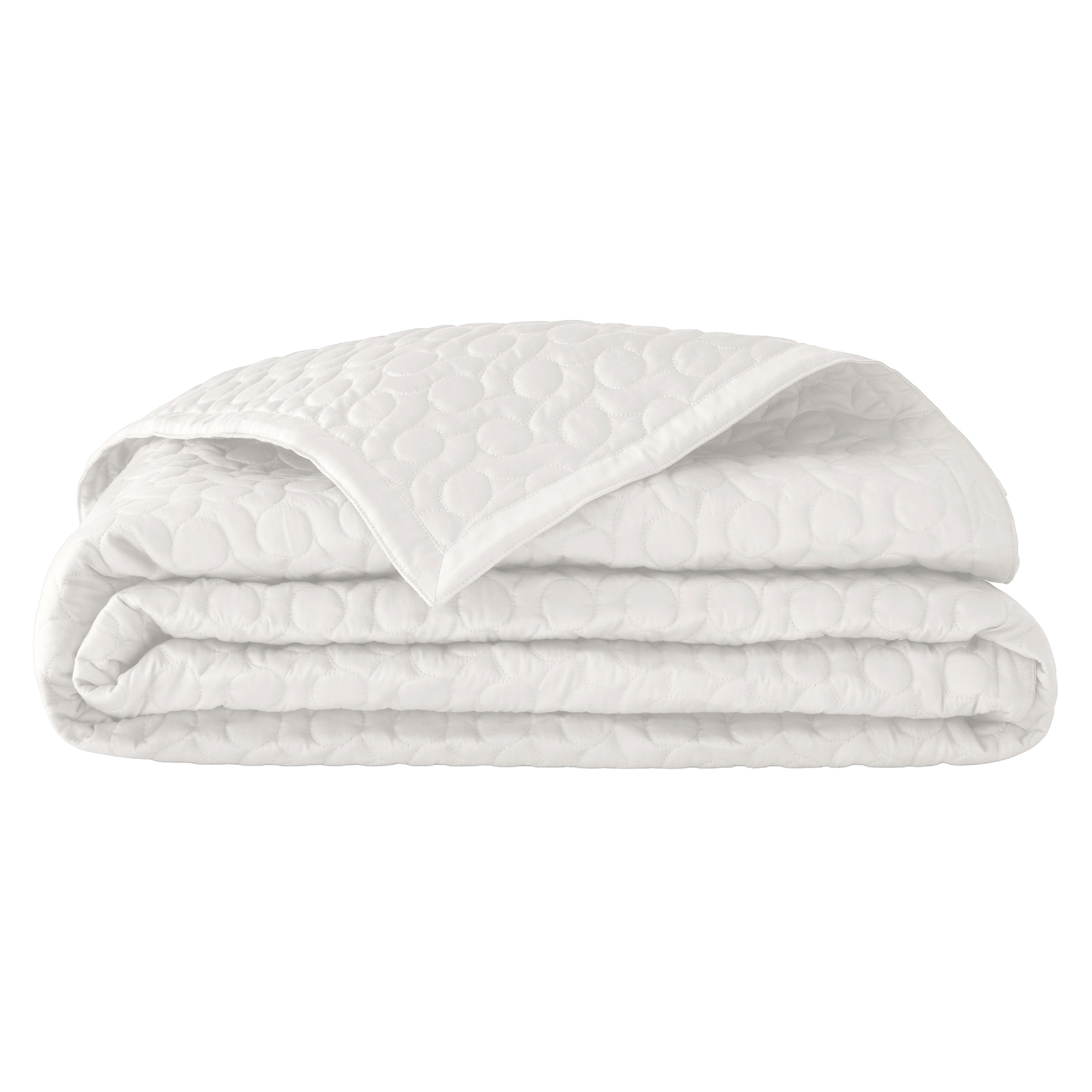 Alexandre Turpault Sprei Poesie Satijn Wit 260 x 240 cm