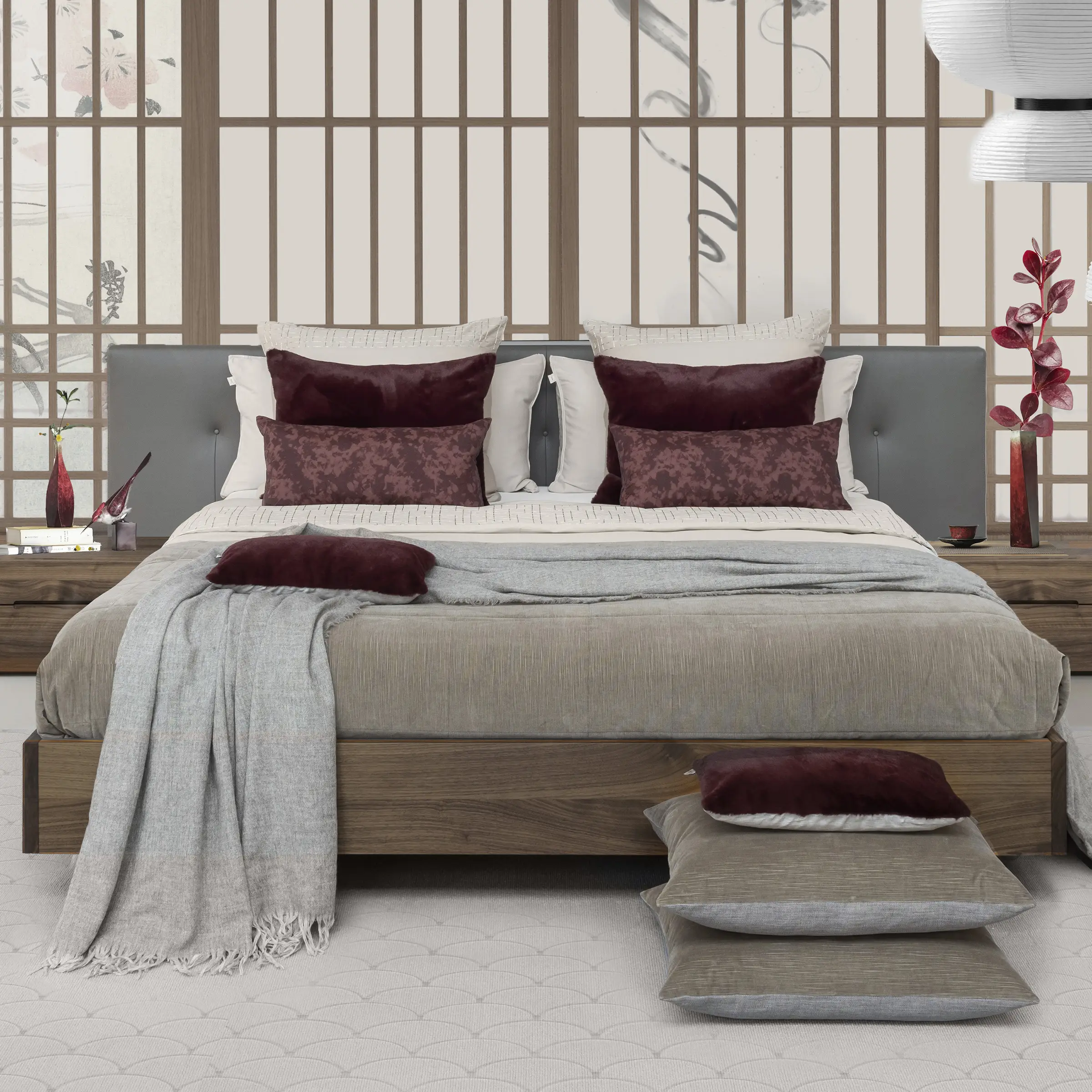 Mrs.Me Dekbedovertrekset Zen Satijn 300TC Beige