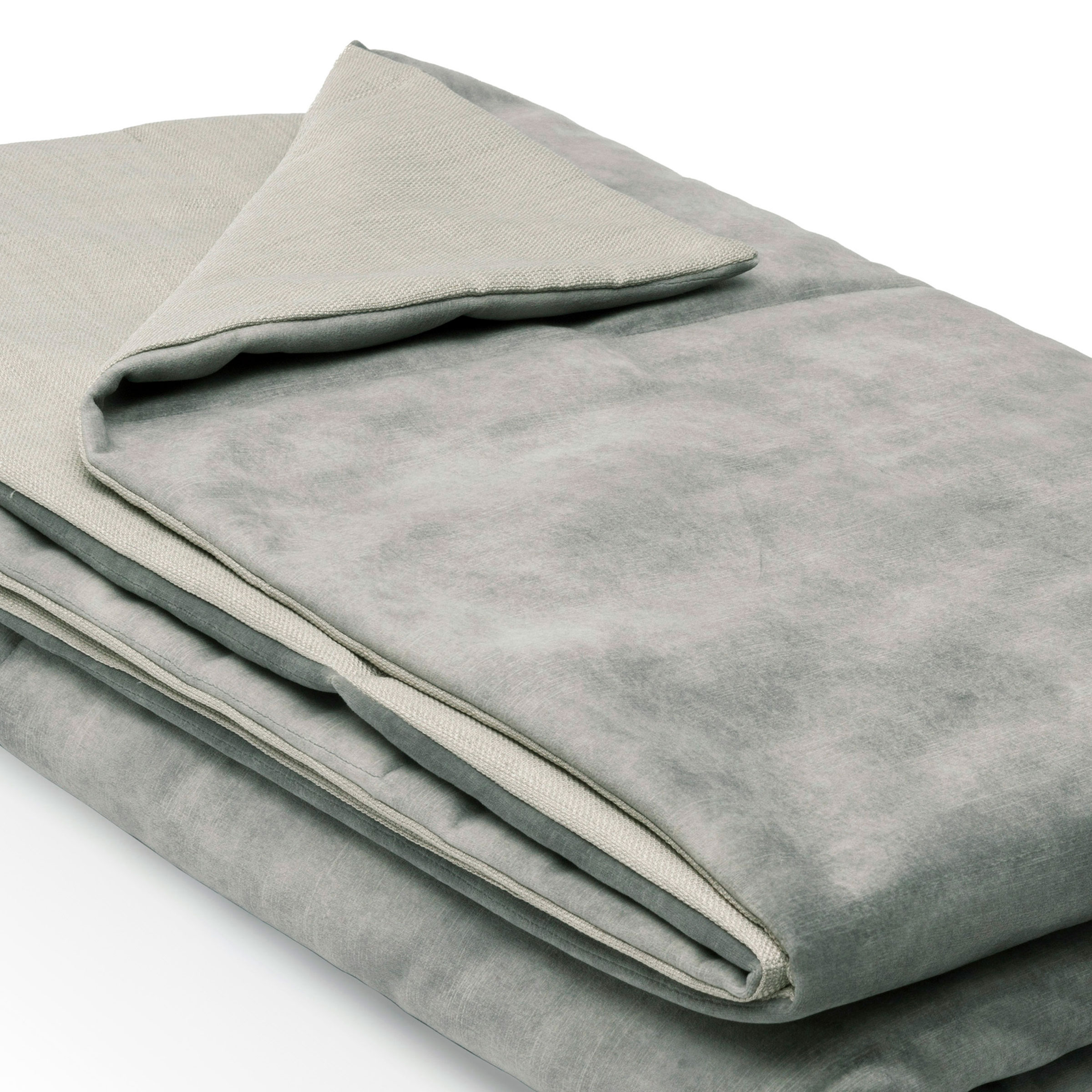 Mrs.Me Bedeind Sprei Porter Velours Silvermoss 135 x 300 cm