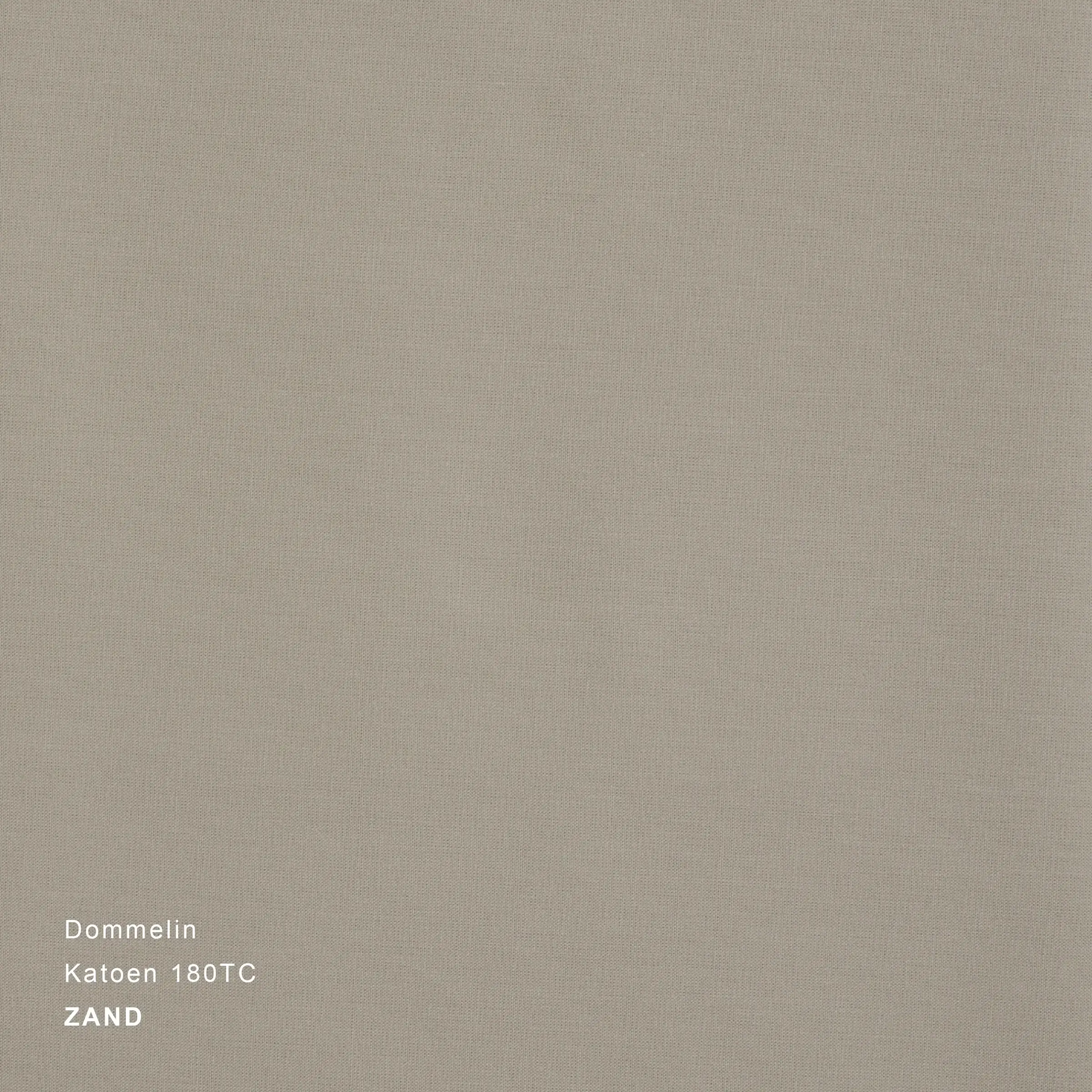 Dommelin Dekbedovertrek Katoen 180TC Zand