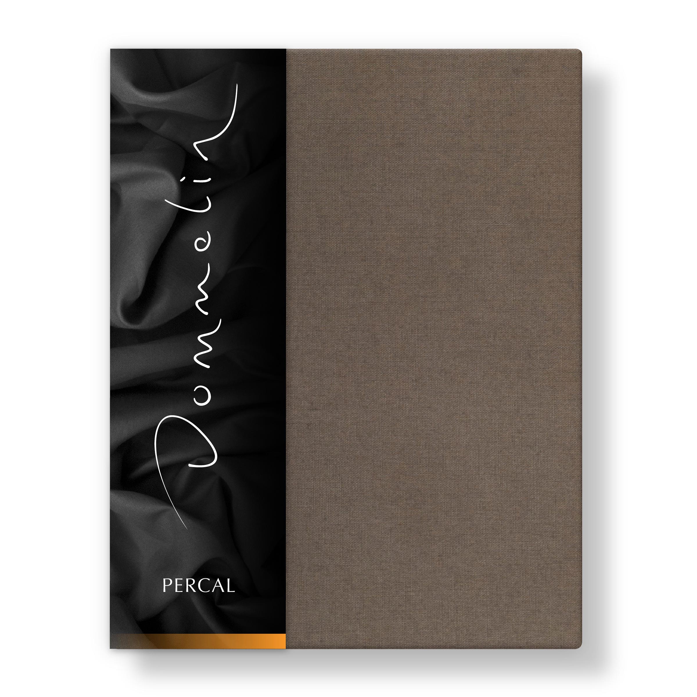 Dommelin Laken Percal 200TC Nootmuskaat