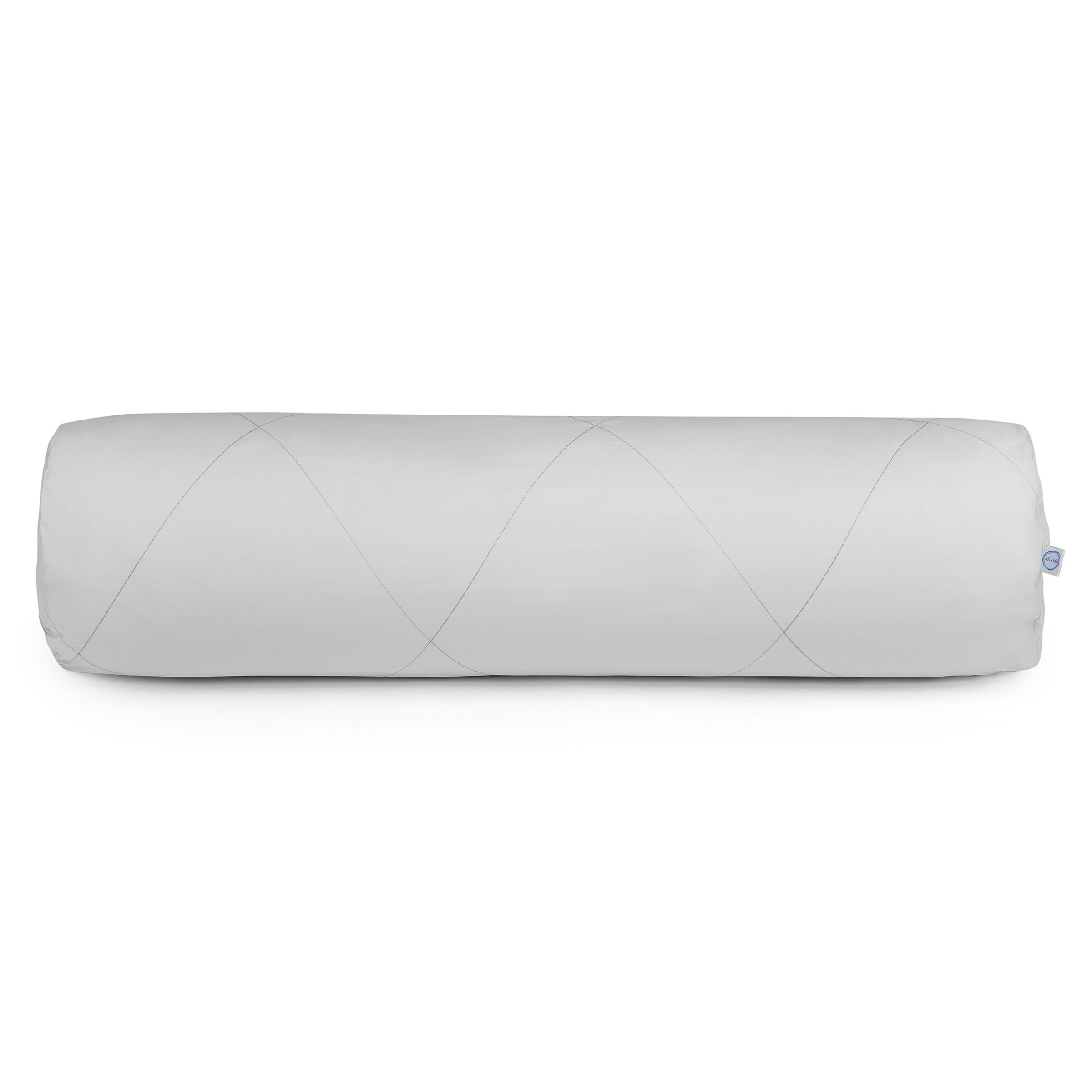 Mrs.Me Rolsloop Diamond Percal 500TC Light Grey 25 x 90 cm