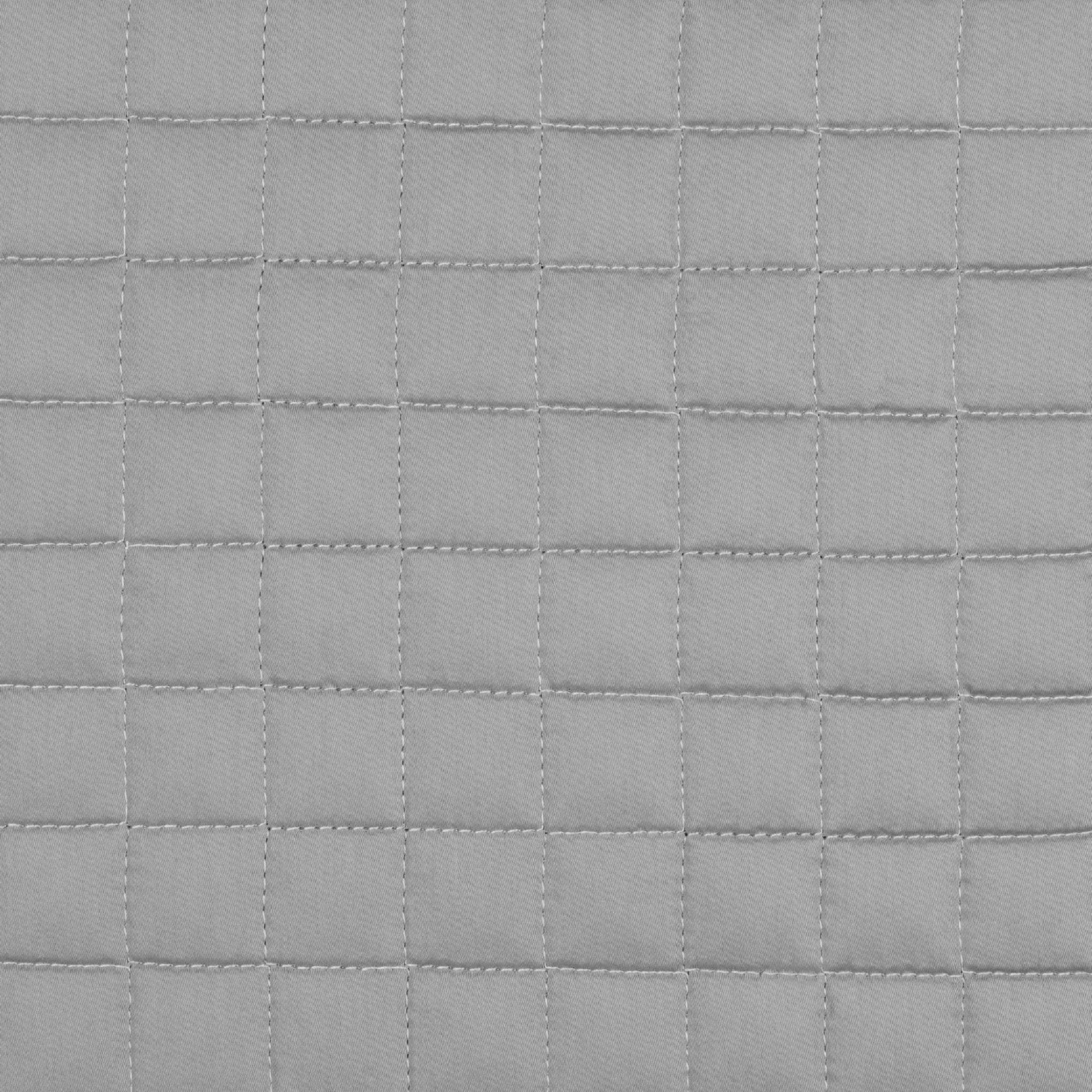 Dommelin Sierkussenhoes Chicago Satijn 300TC Zilver