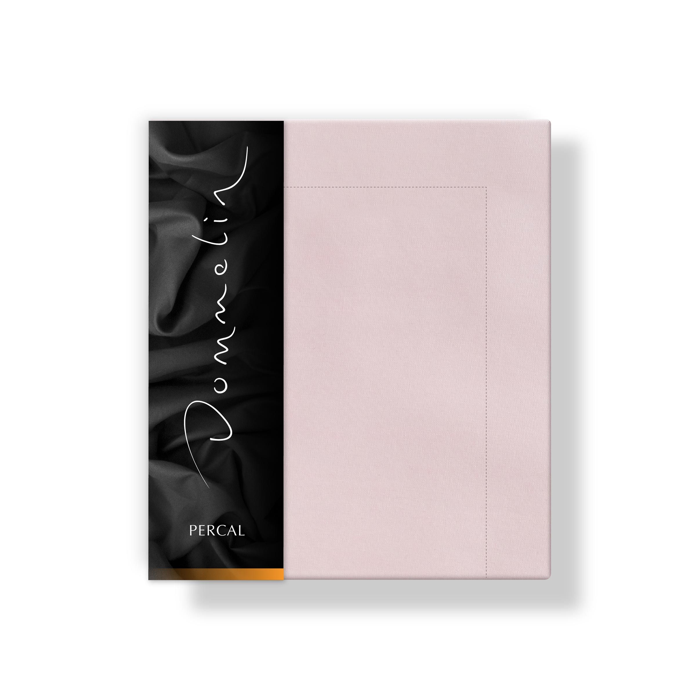 Dommelin Kussensloop Volant Percal 200TC Lichtroze 60 x 70 cm