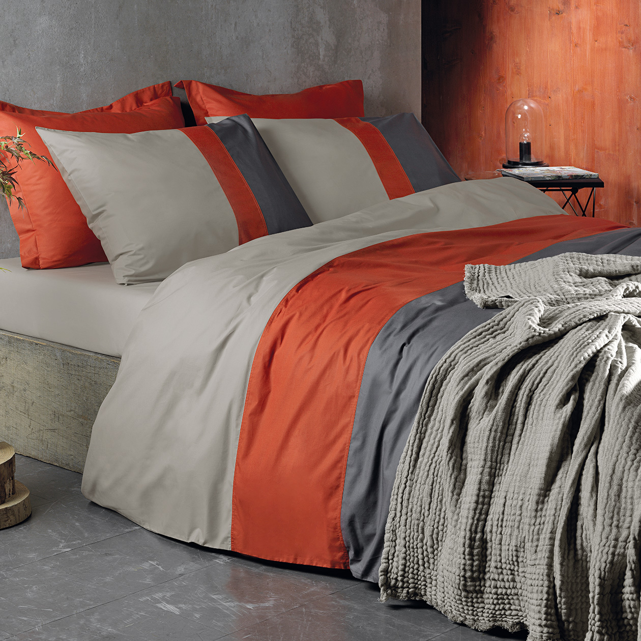 Dommelin Dekbedovertrekset Padua Percal 200TC Taupe