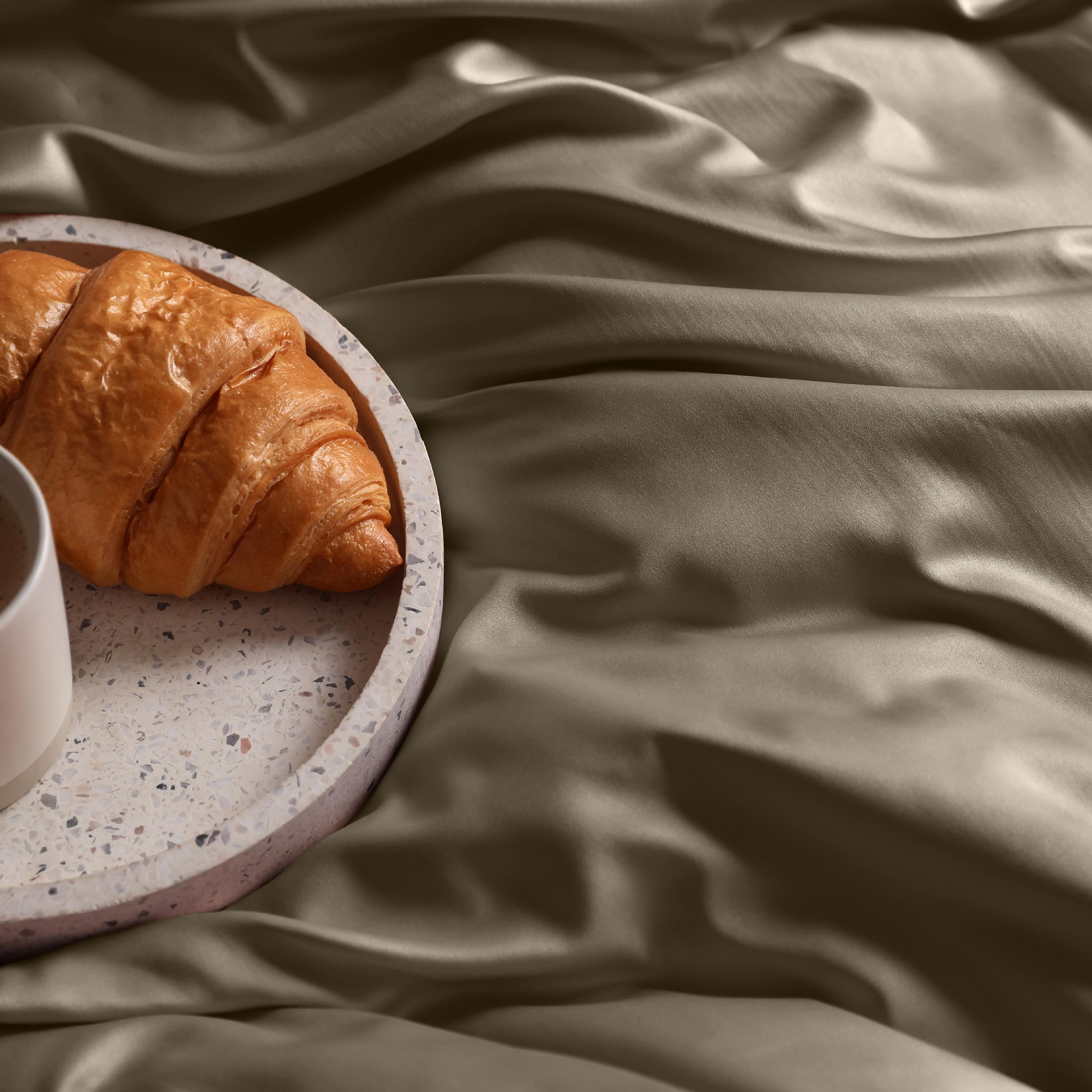 Dommelin Dekbedovertrek Set Satijn 300TC Cappuccino 