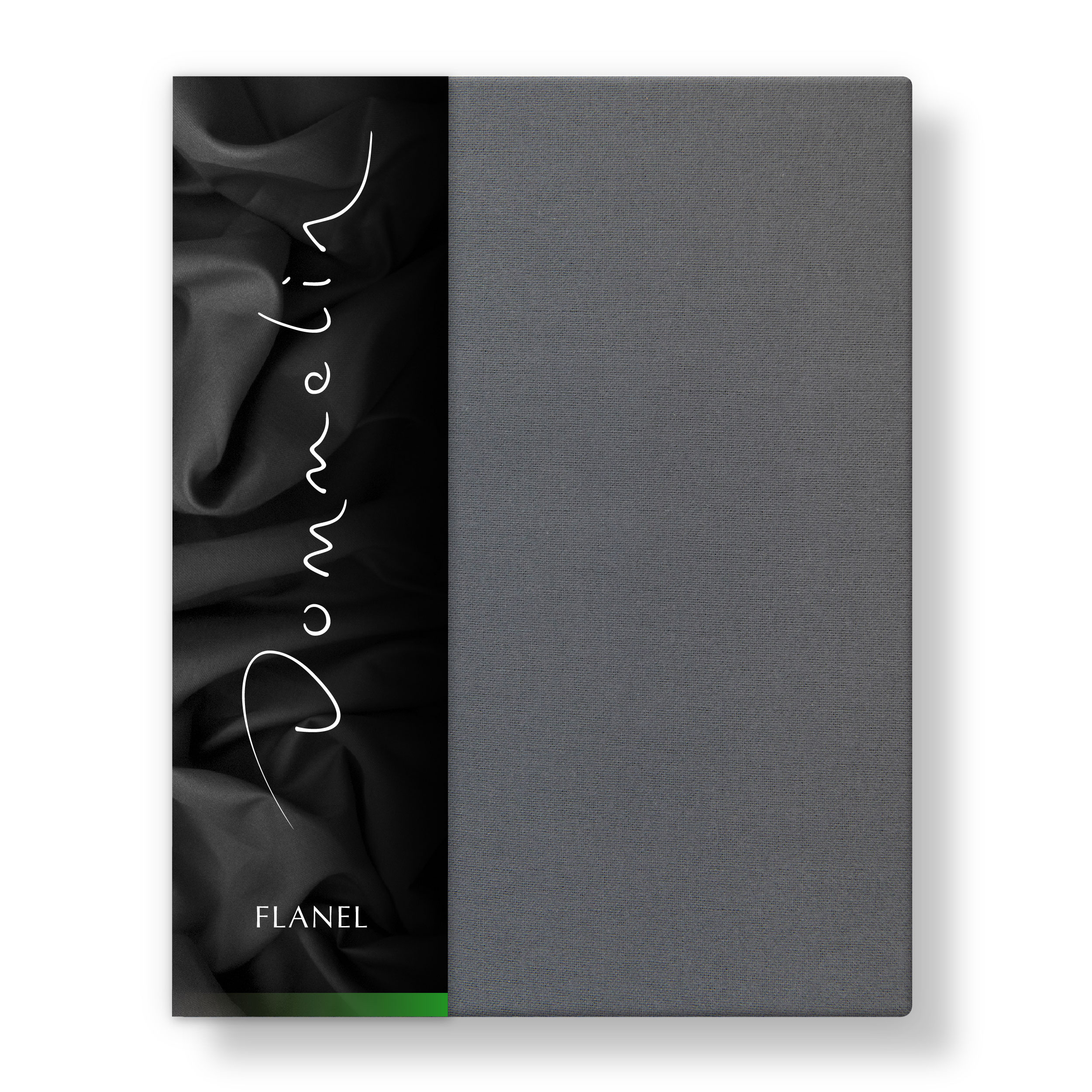 Dommelin Hoeslaken Flanel Olifantgrijs