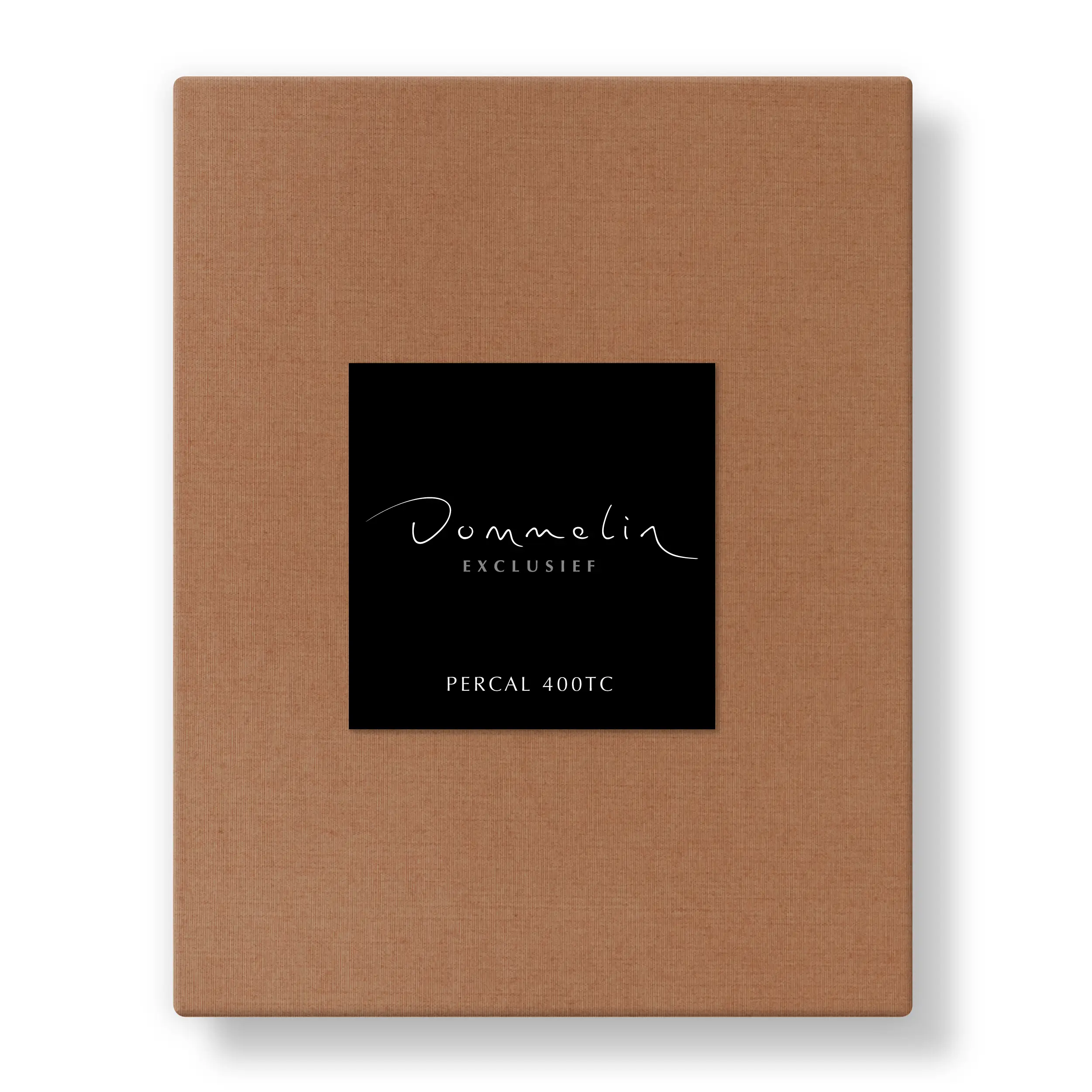 Dommelin Topper Hoeslaken Percal 400TC Cognac