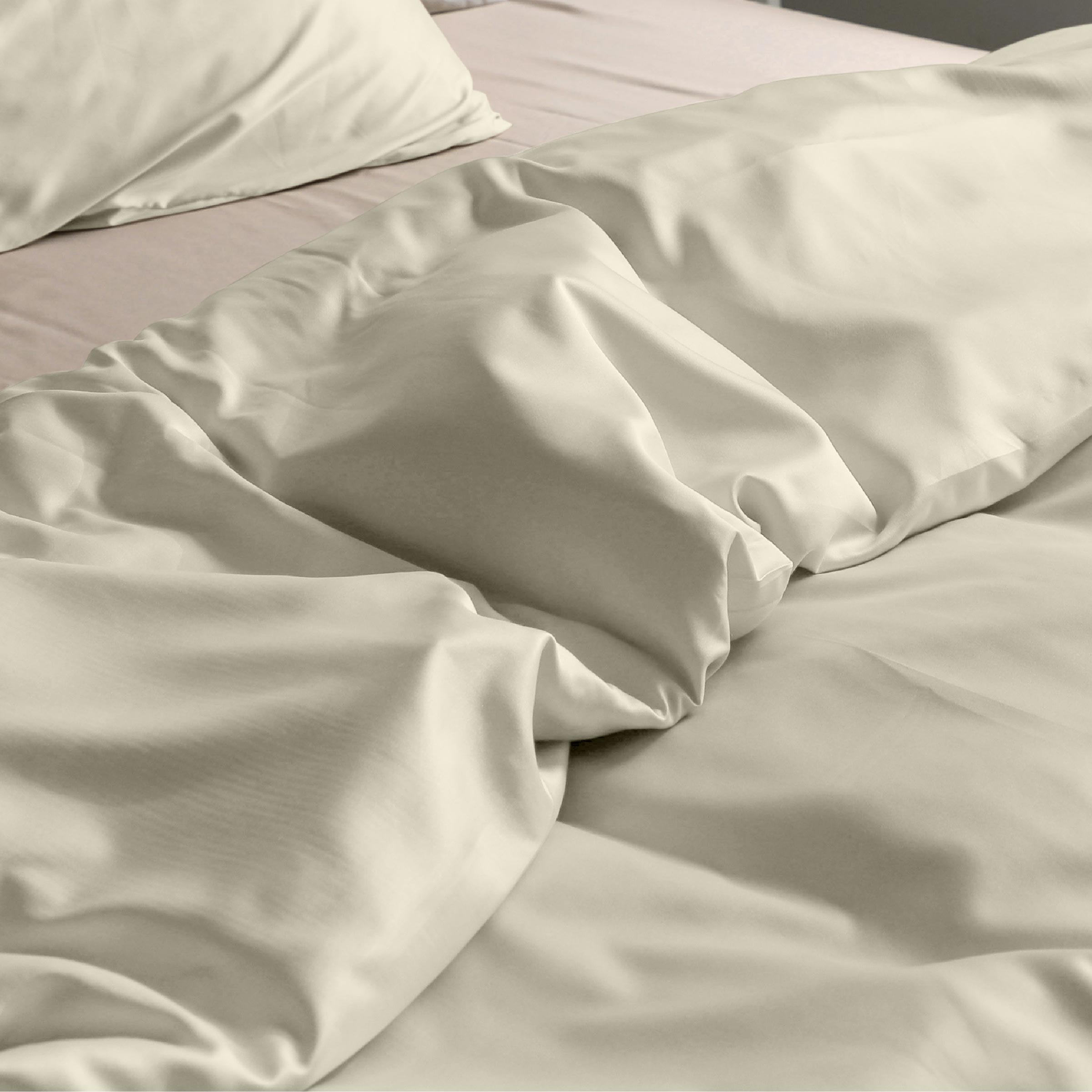 Dommelin Dekbedovertrek Set Satijn 300TC Camel 