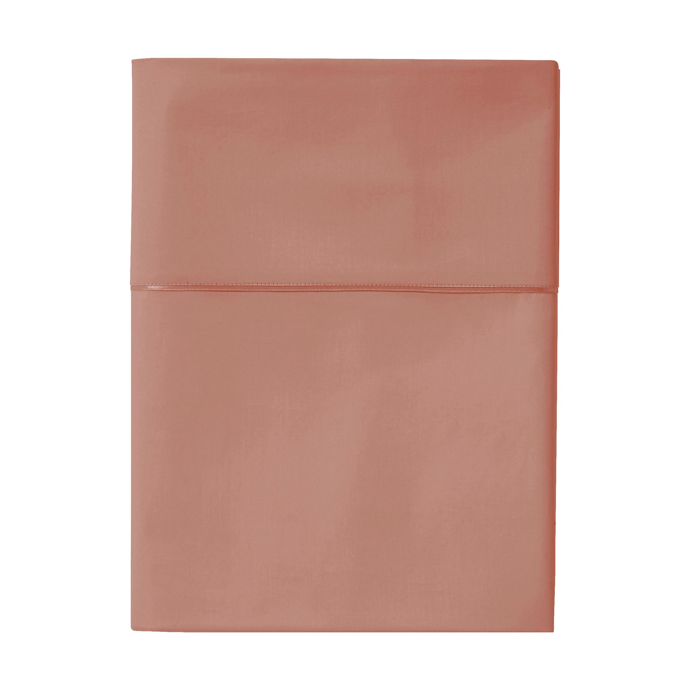 Alexandre Turpault Laken Teophile Organic Satijn 300TC Terracotta