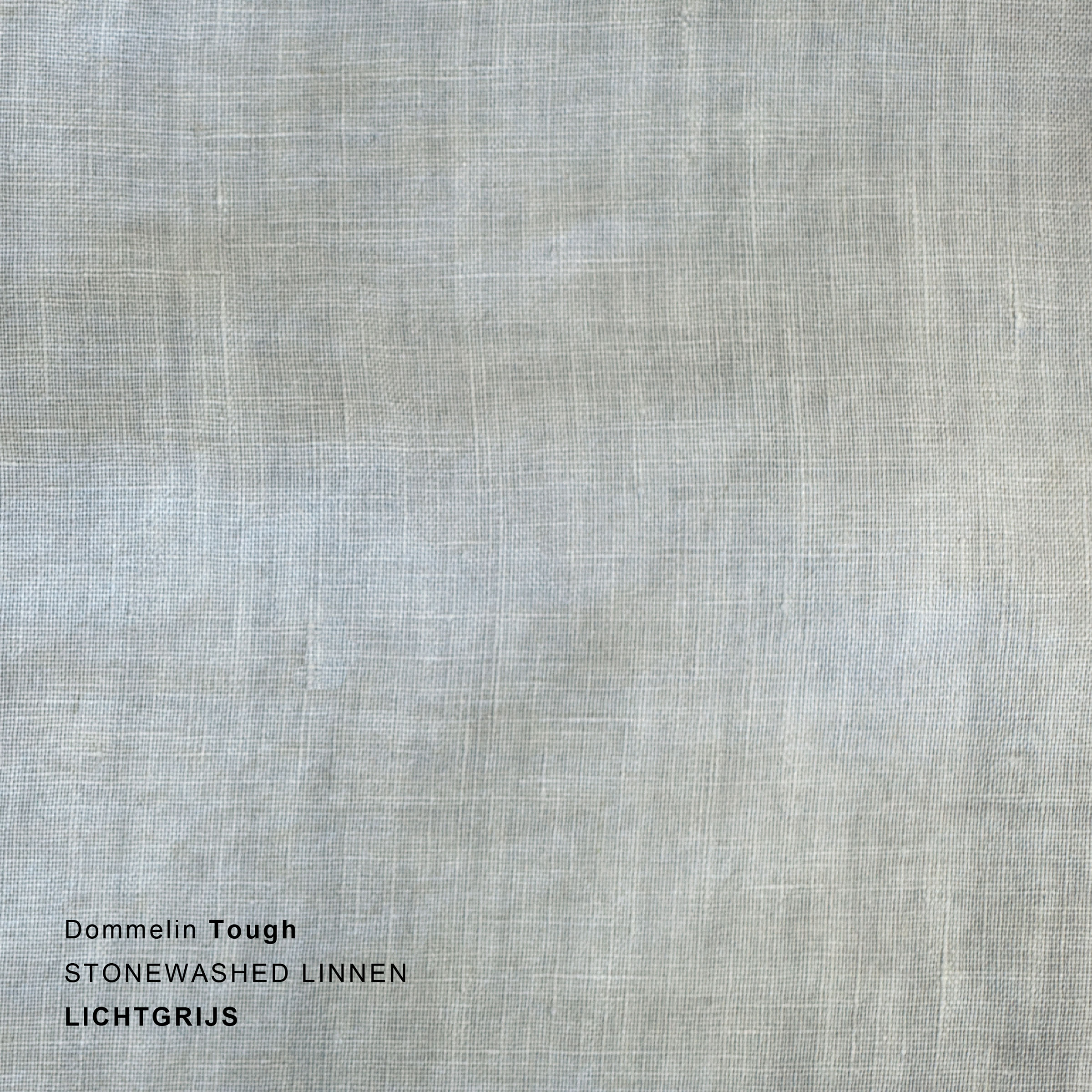 Dommelin Dekbedovertrekset Tough Stonewashed Linnen Lichtgrijs