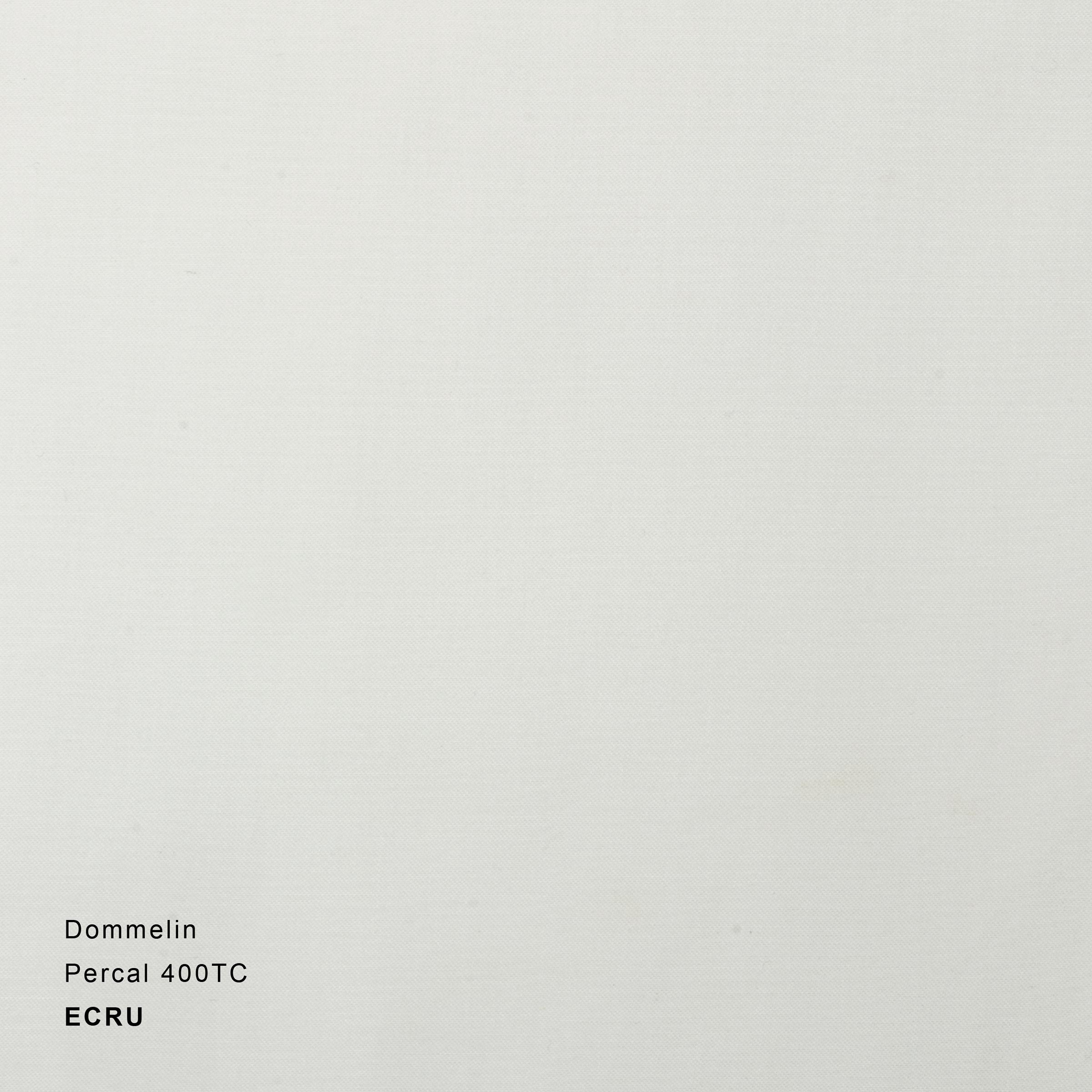 Dommelin Dekbedovertrek Set Percal 400TC Ecru