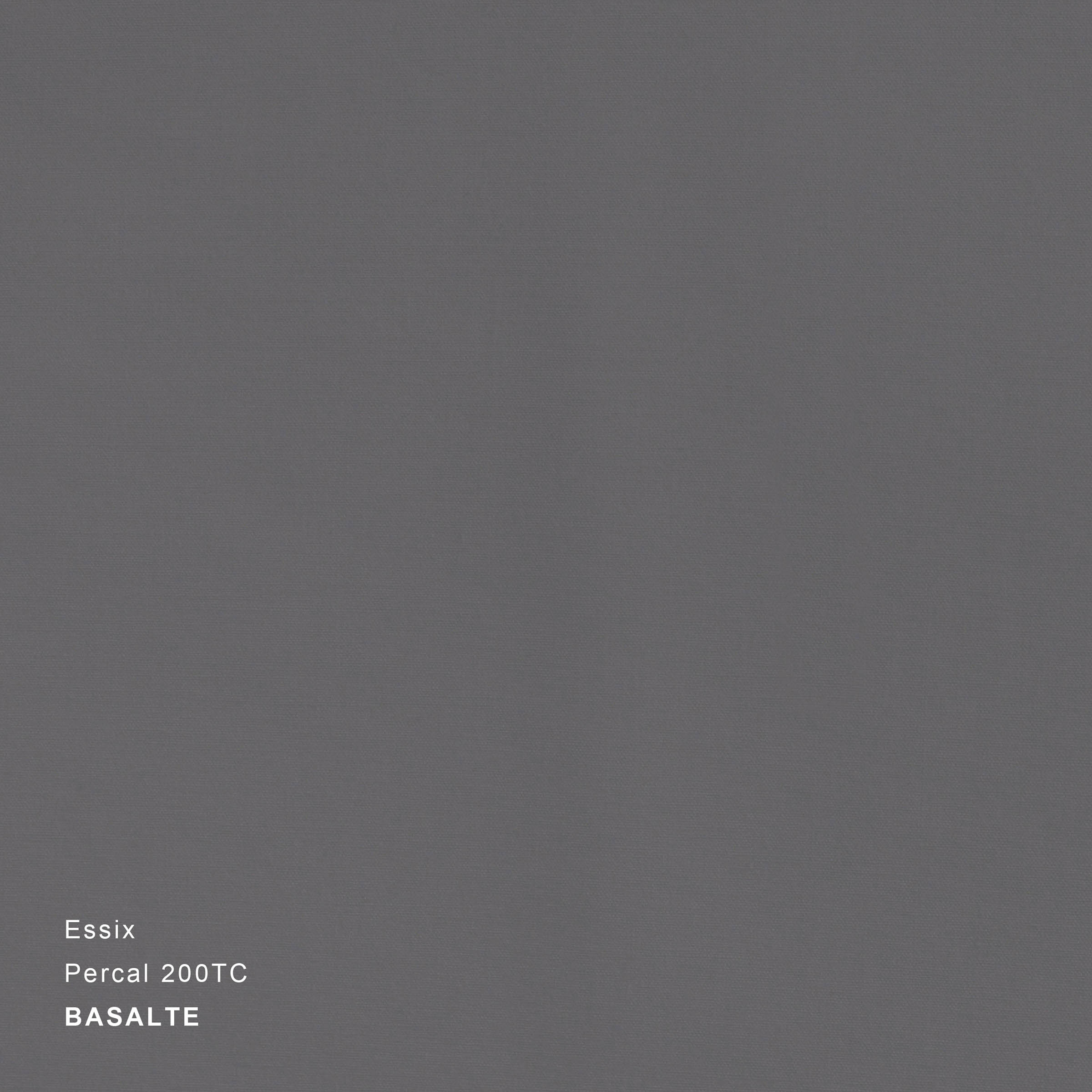 Essix Dubbel Split Topper Hoeslaken Premiere Percal 200TC Basalt