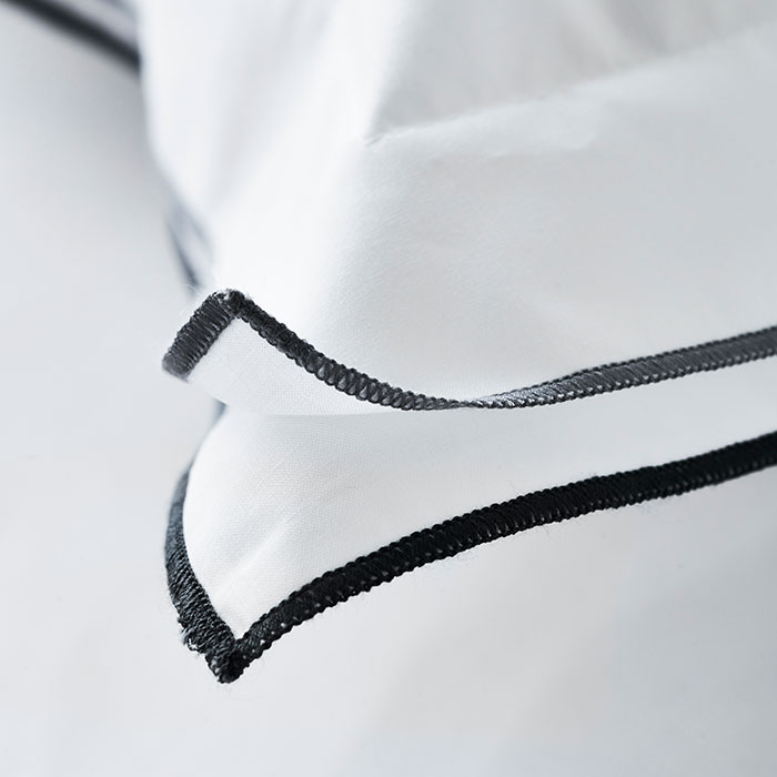 Designers Guild Dekbedovertrek Set Astor Percal 200TC Graphite 