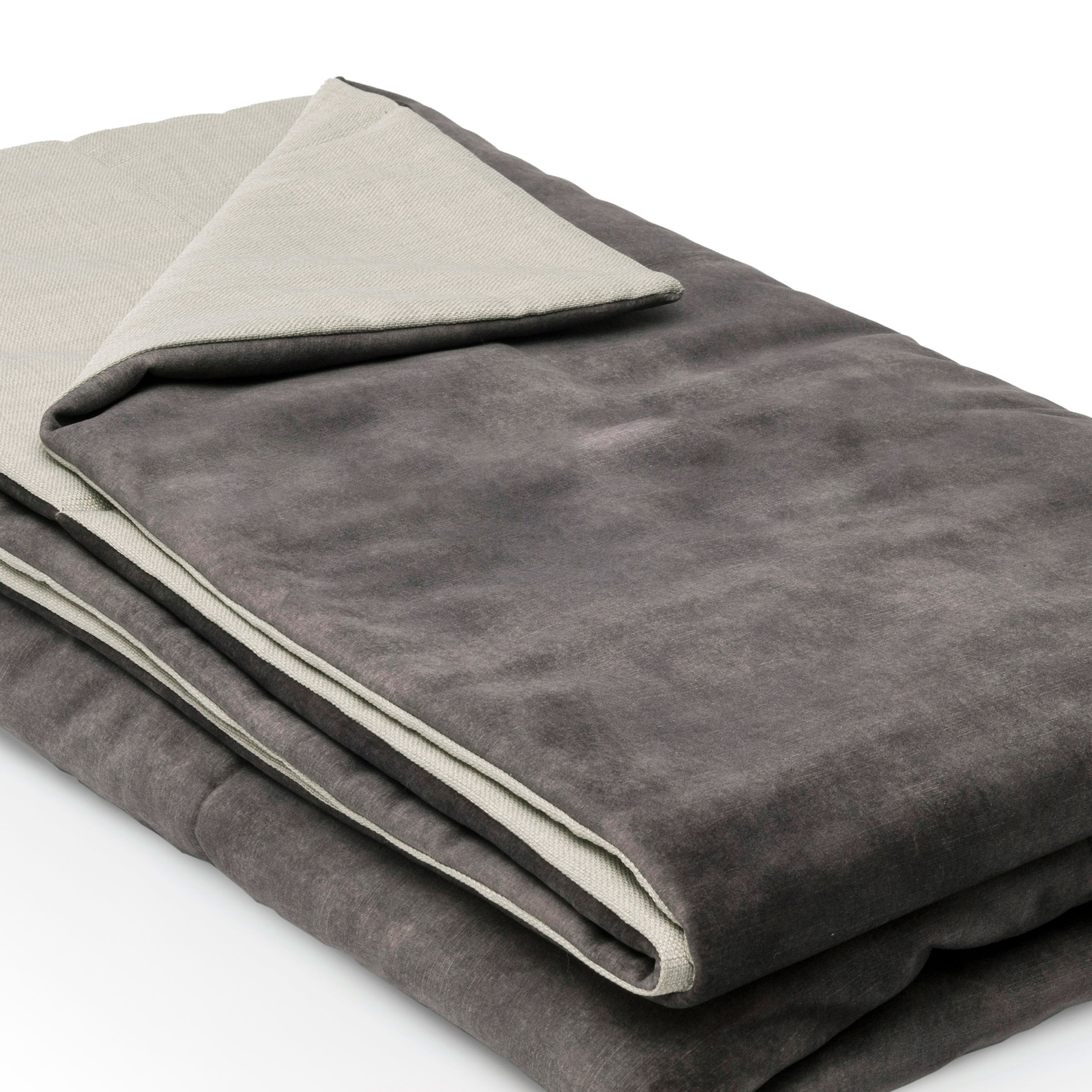 Mrs.Me Bedeind Sprei Porter Velours Sepia 135 x 300 cm