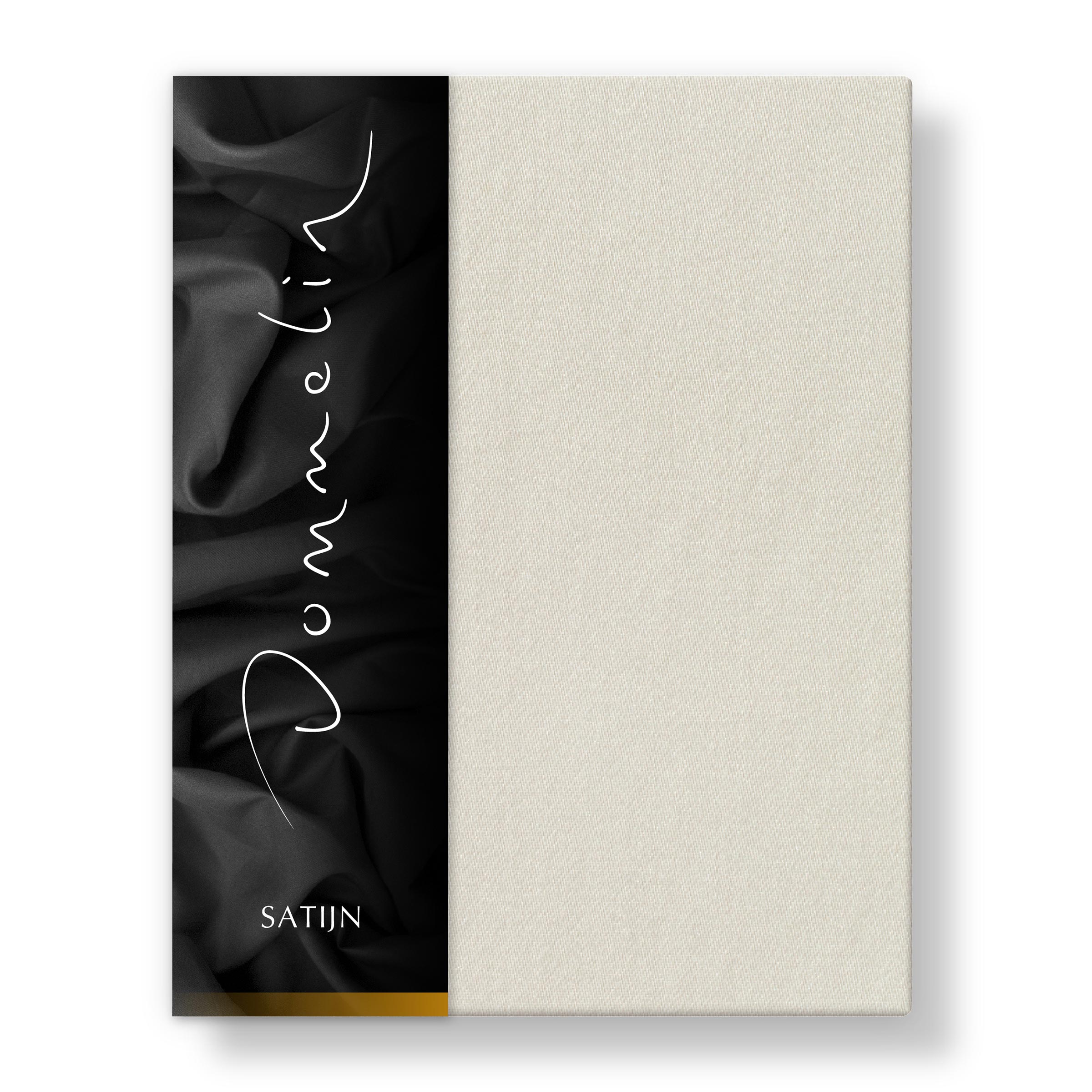 Dommelin Split Hoeslaken Satijn 300TC Beige