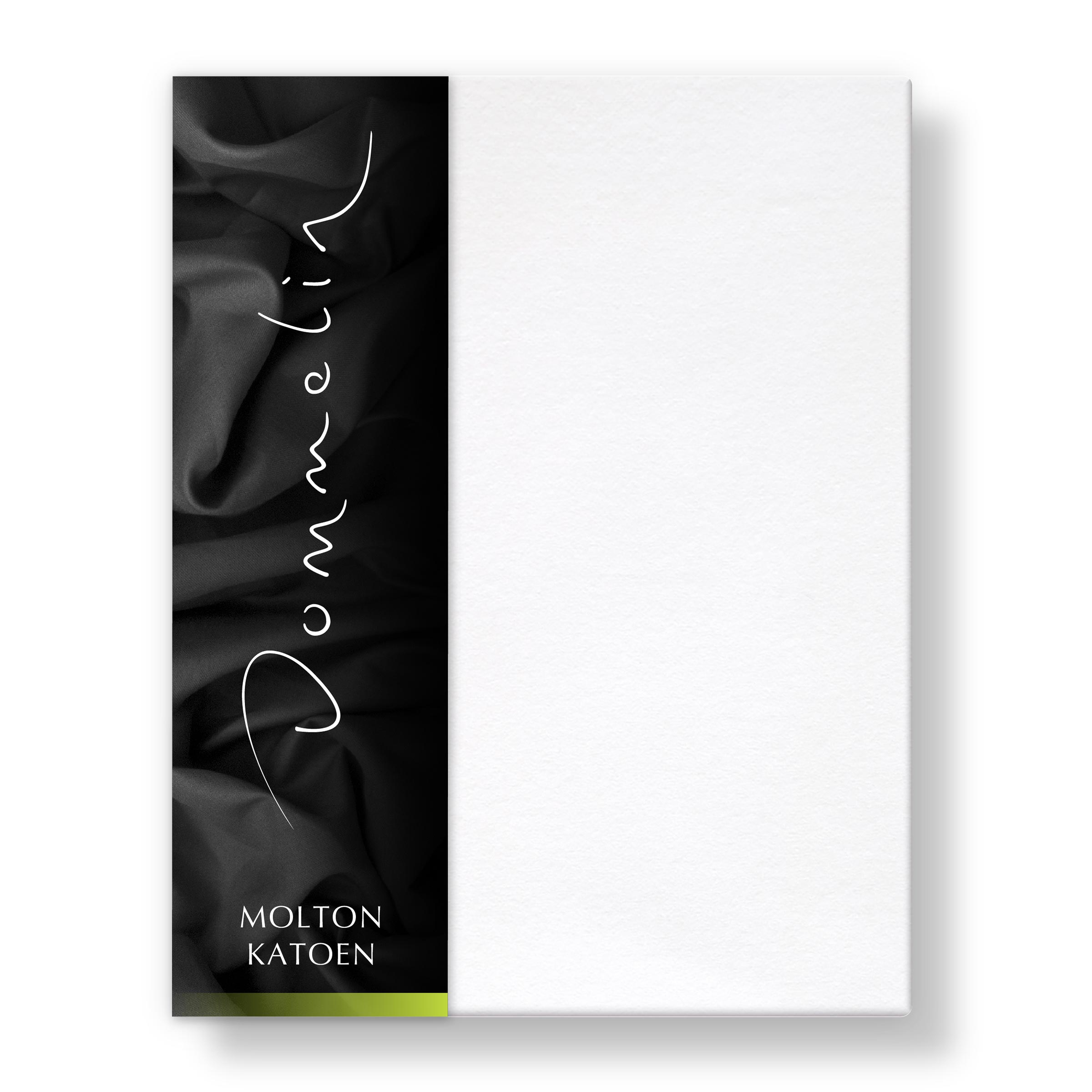 Dommelin Topper Hoeslaken Molton Katoen Wit