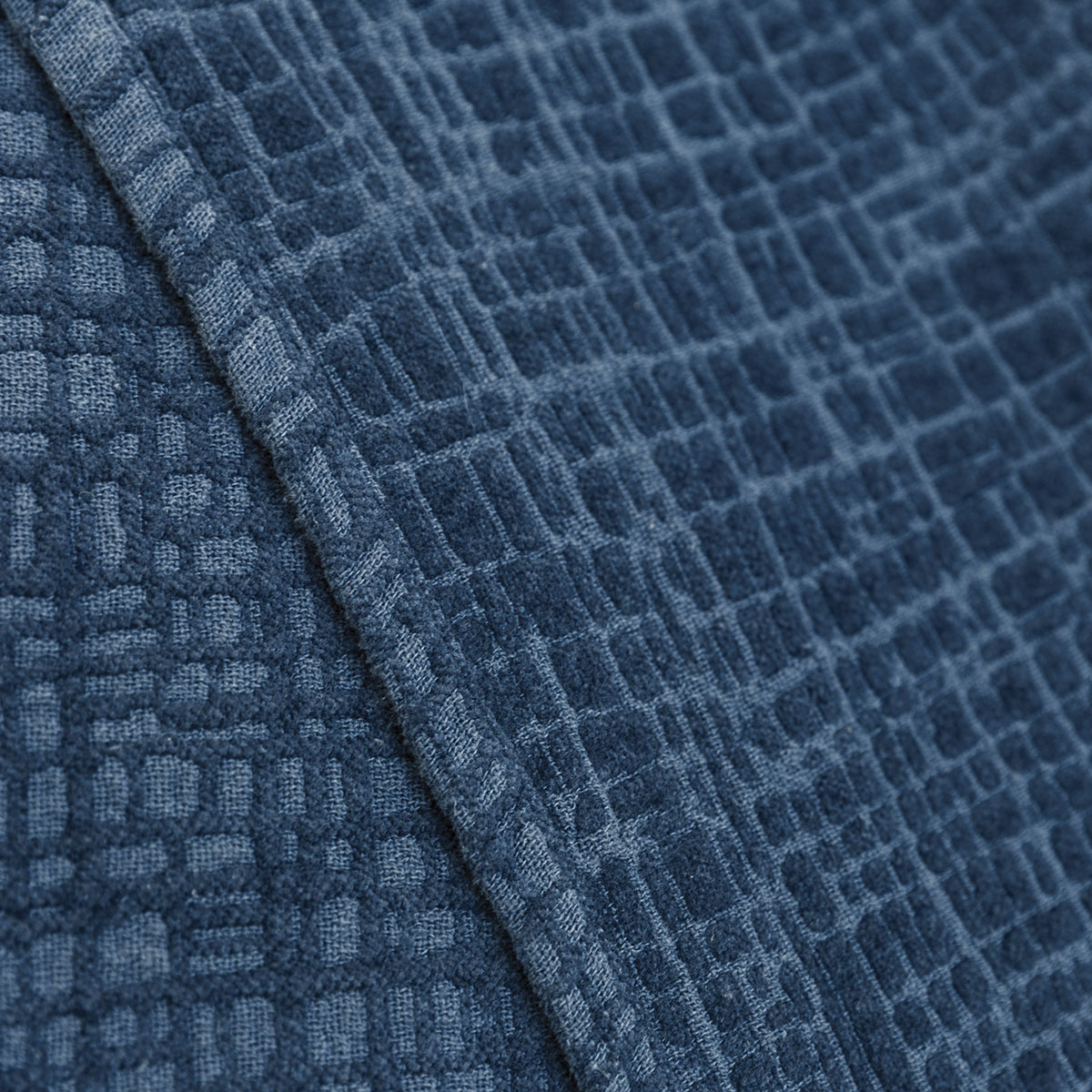 Mrs.Me Bedeind Sprei Plan Katoen Midnight 130 x 290 cm