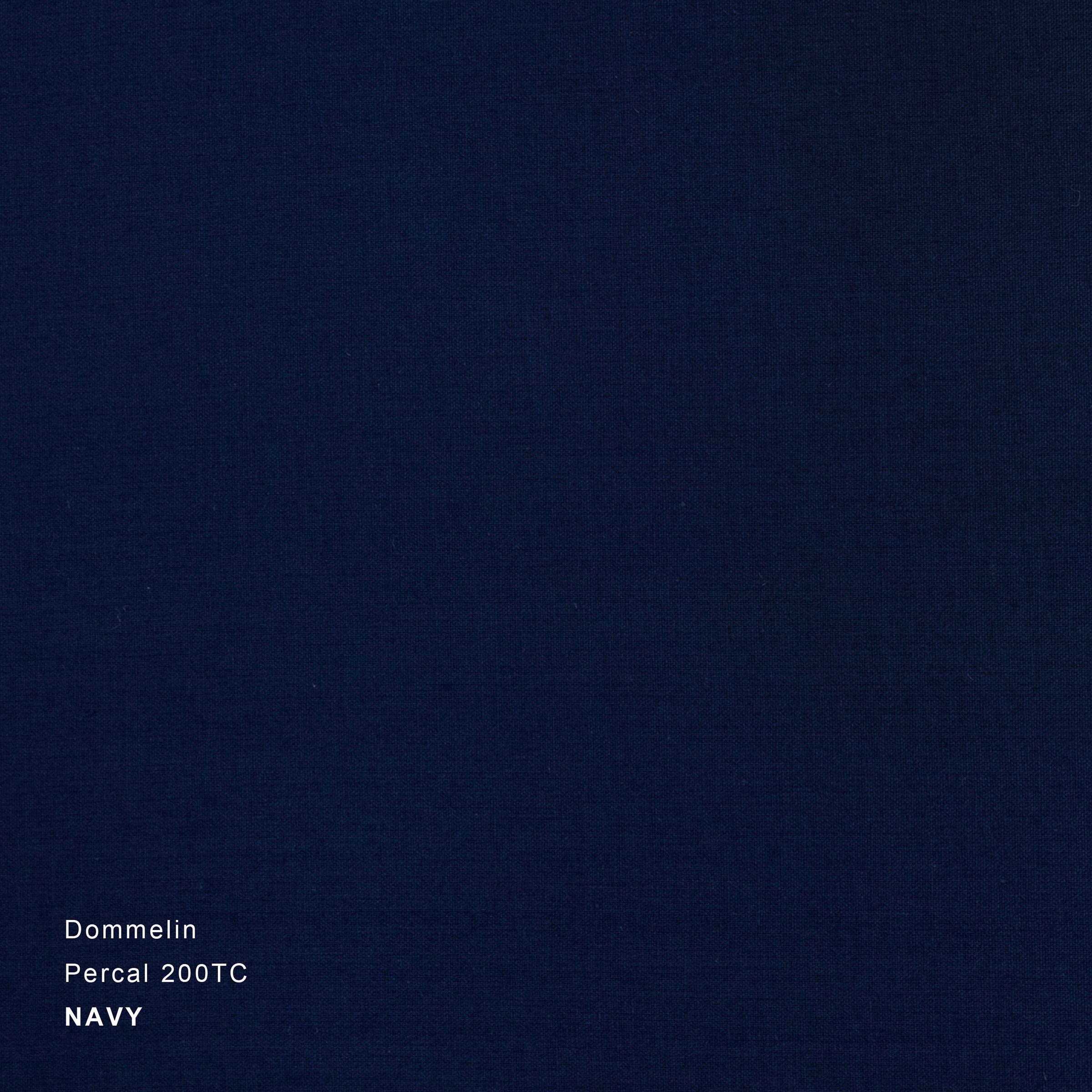 Dommelin Dekbedovertrek Set Percal 200TC Navy 