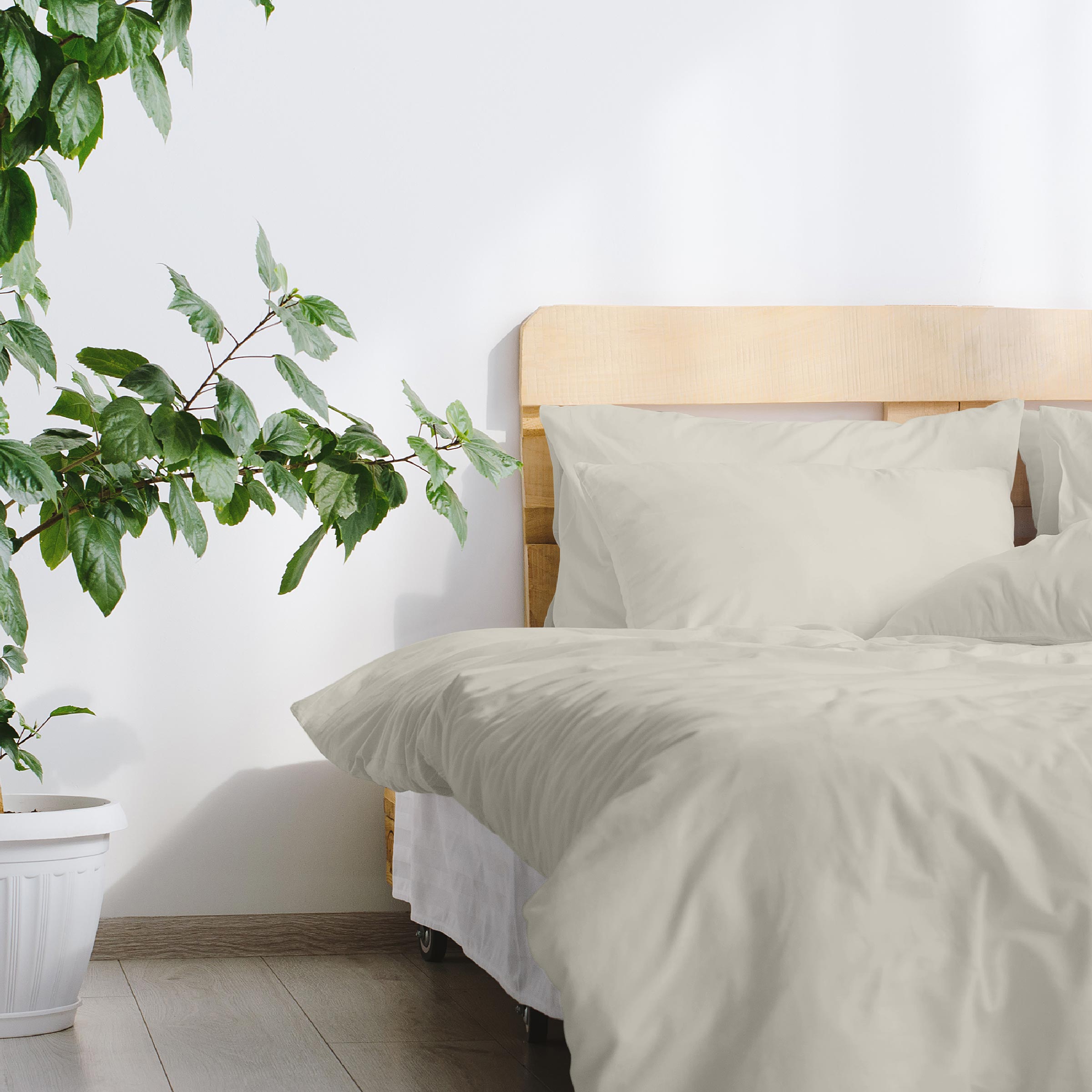 Dommelin Dekbedovertrek Katoen 180TC Beige