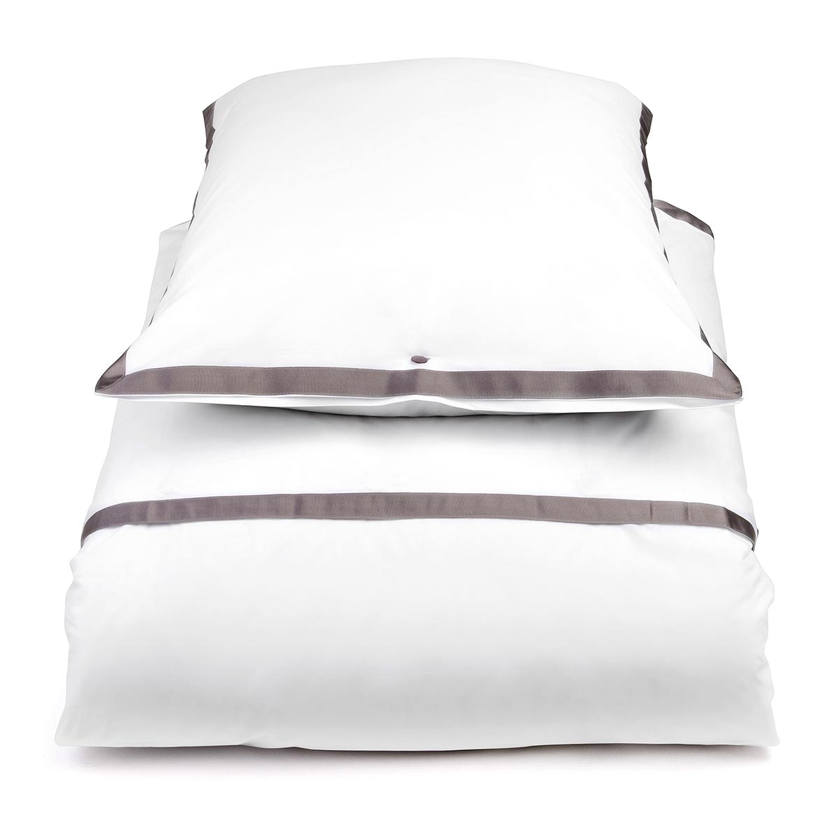 Mrs.Me Dekbedovertrekset Contour Percal 400TC Wit