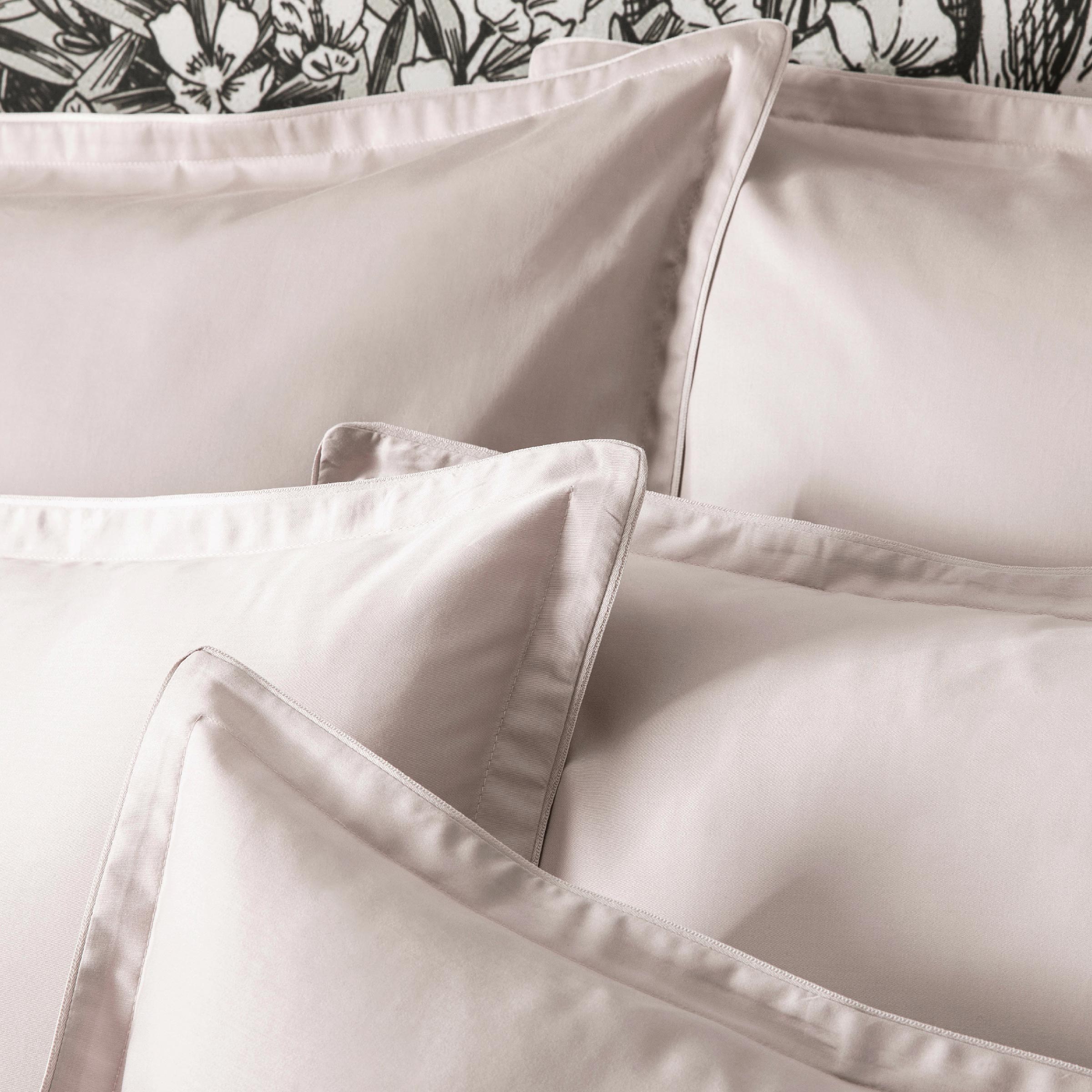 Alexandre Turpault Kussensloop Teophile Organic Satijn 300TC Pink Dew