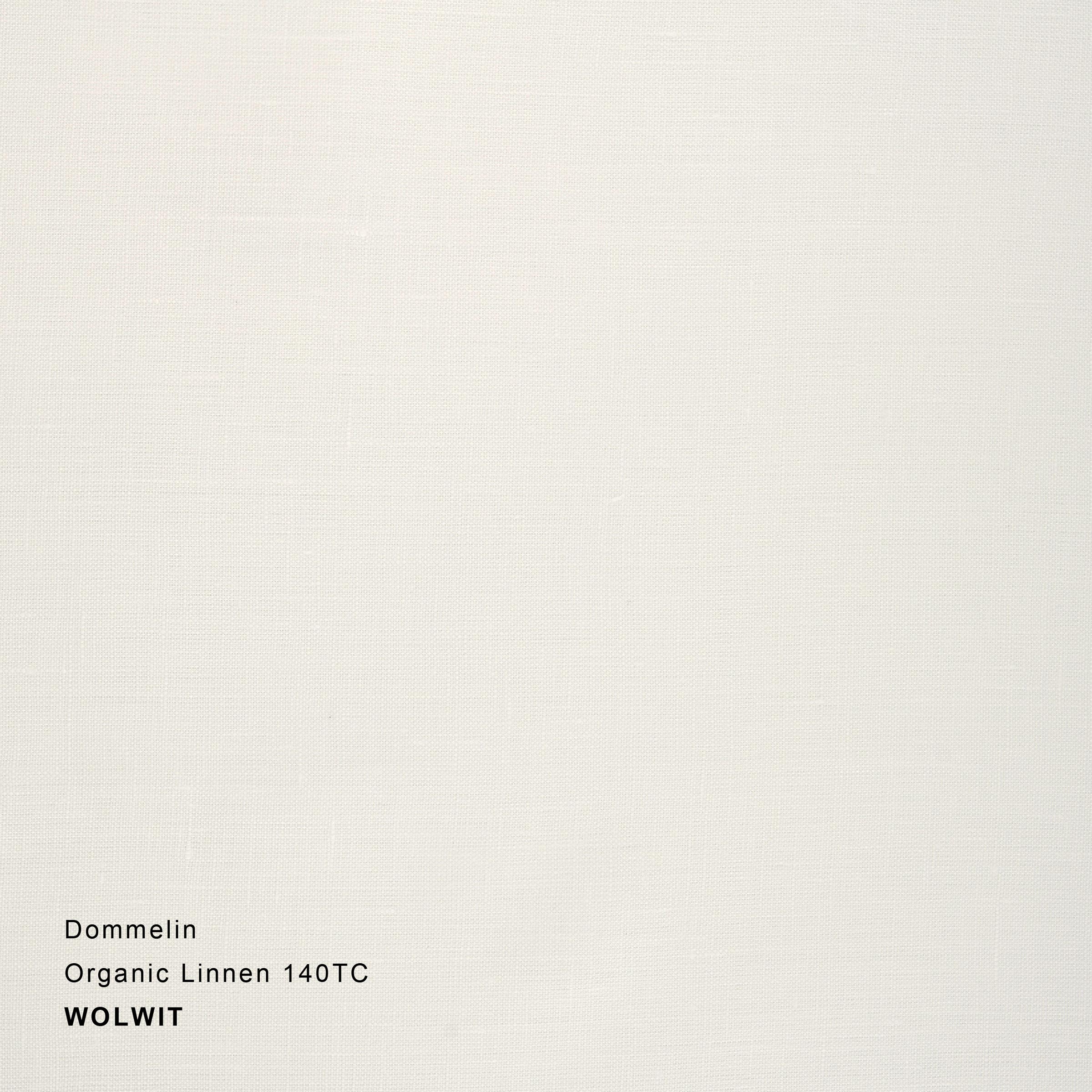 Dommelin Kussensloop Organic Linnen 140TC Wolwit