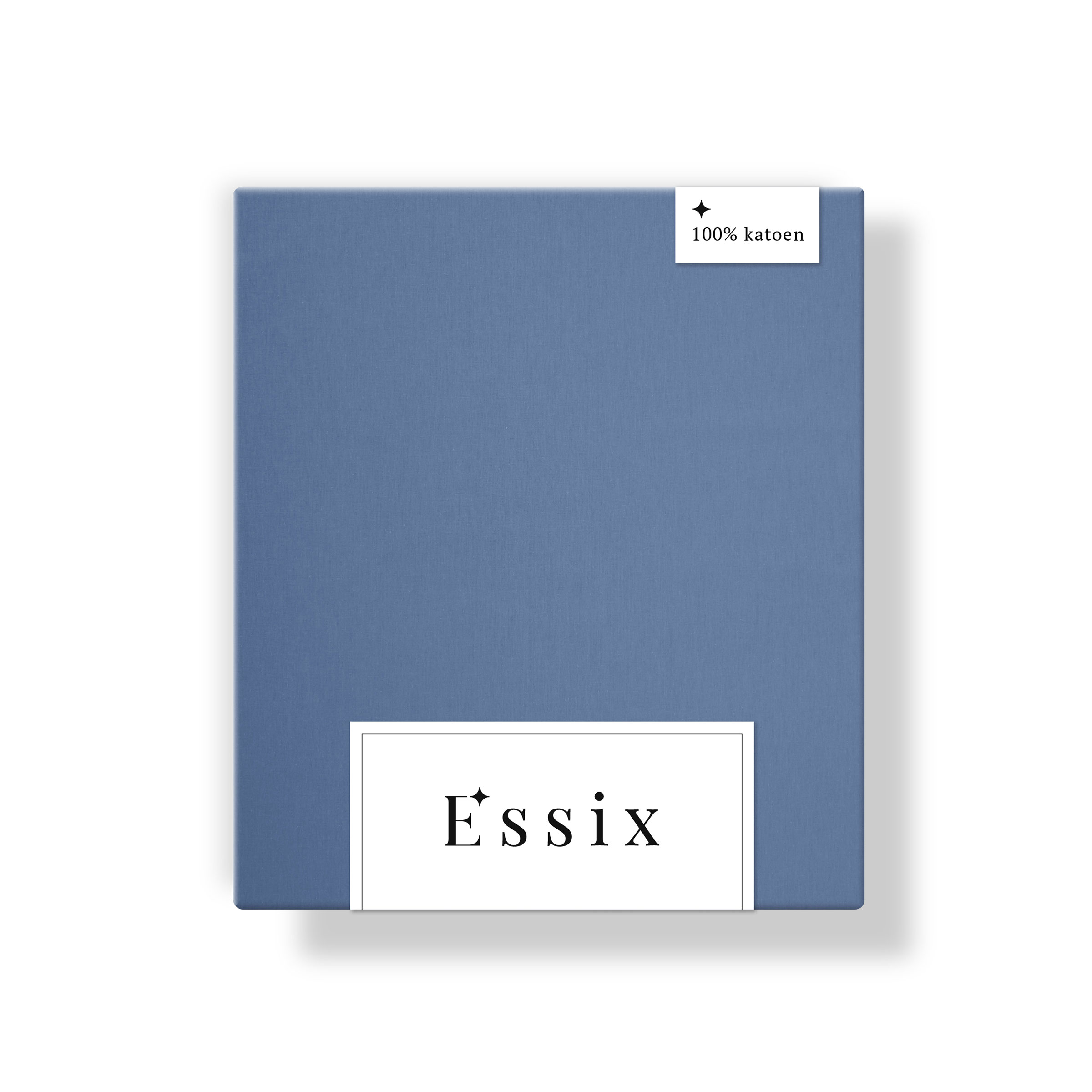 Essix Kussensloop Tout Doux Katoen 145TC Denim