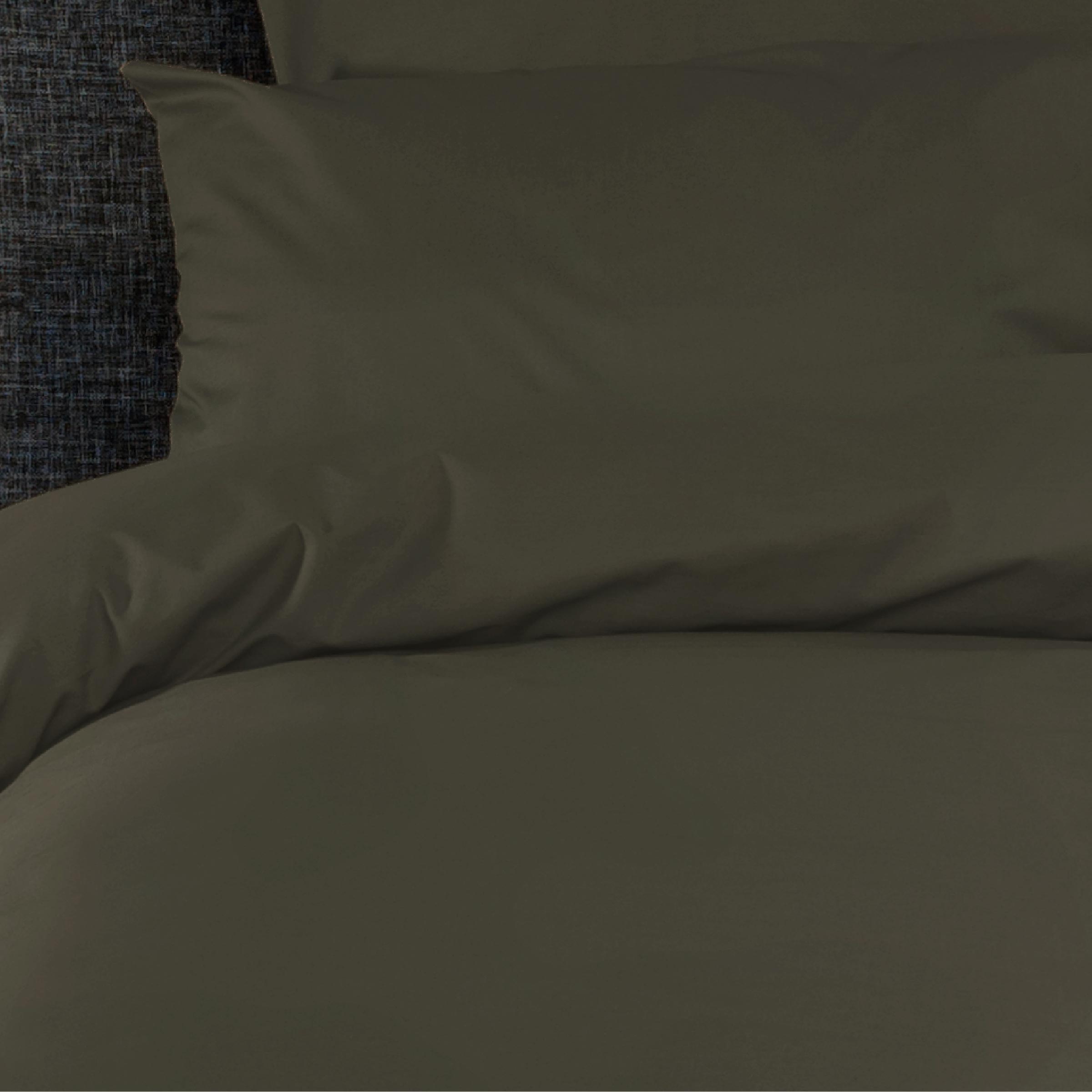 Dommelin Dekbedovertrek Percal 200TC Leem