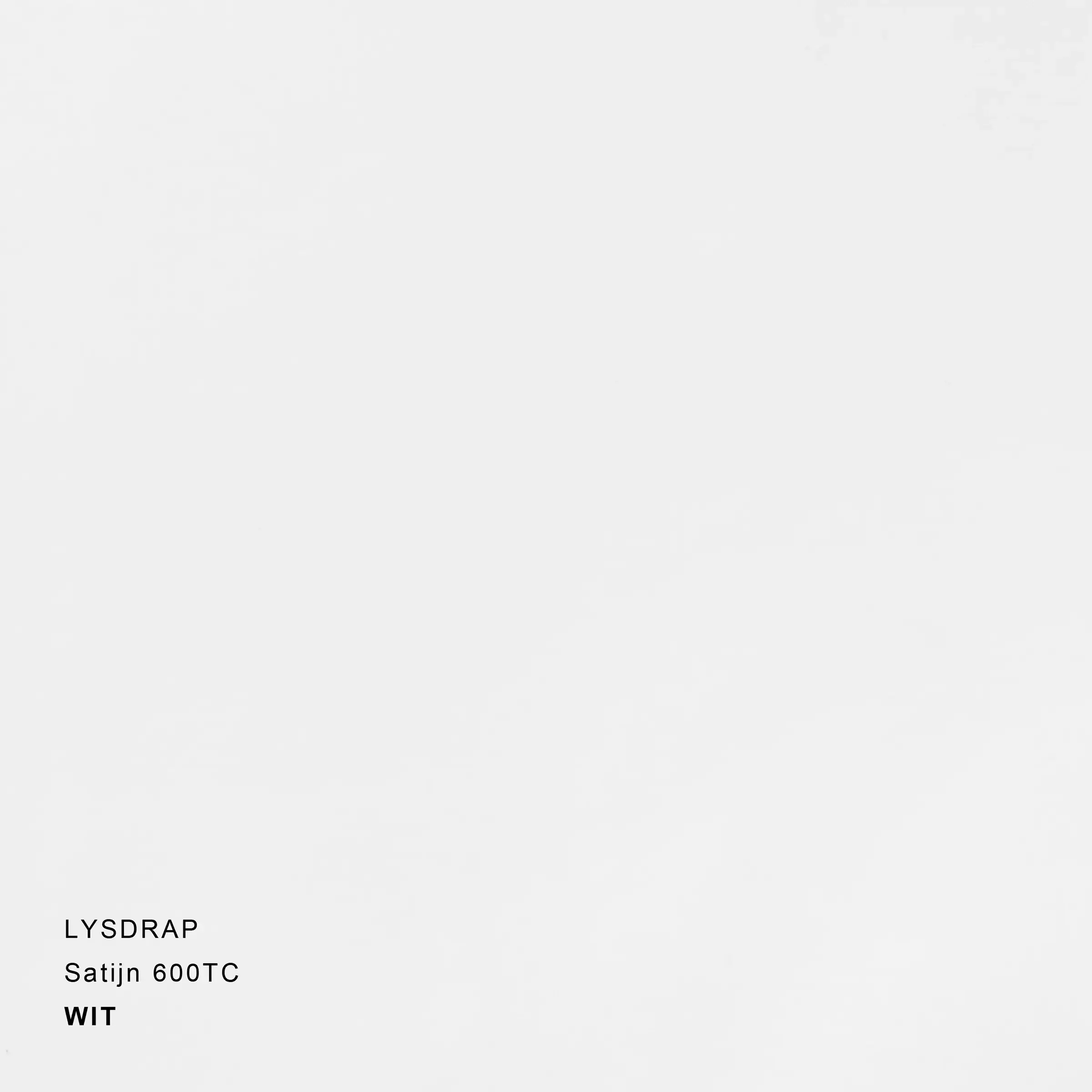 Lysdrap Laken Virgo Satijn 600TC Wit