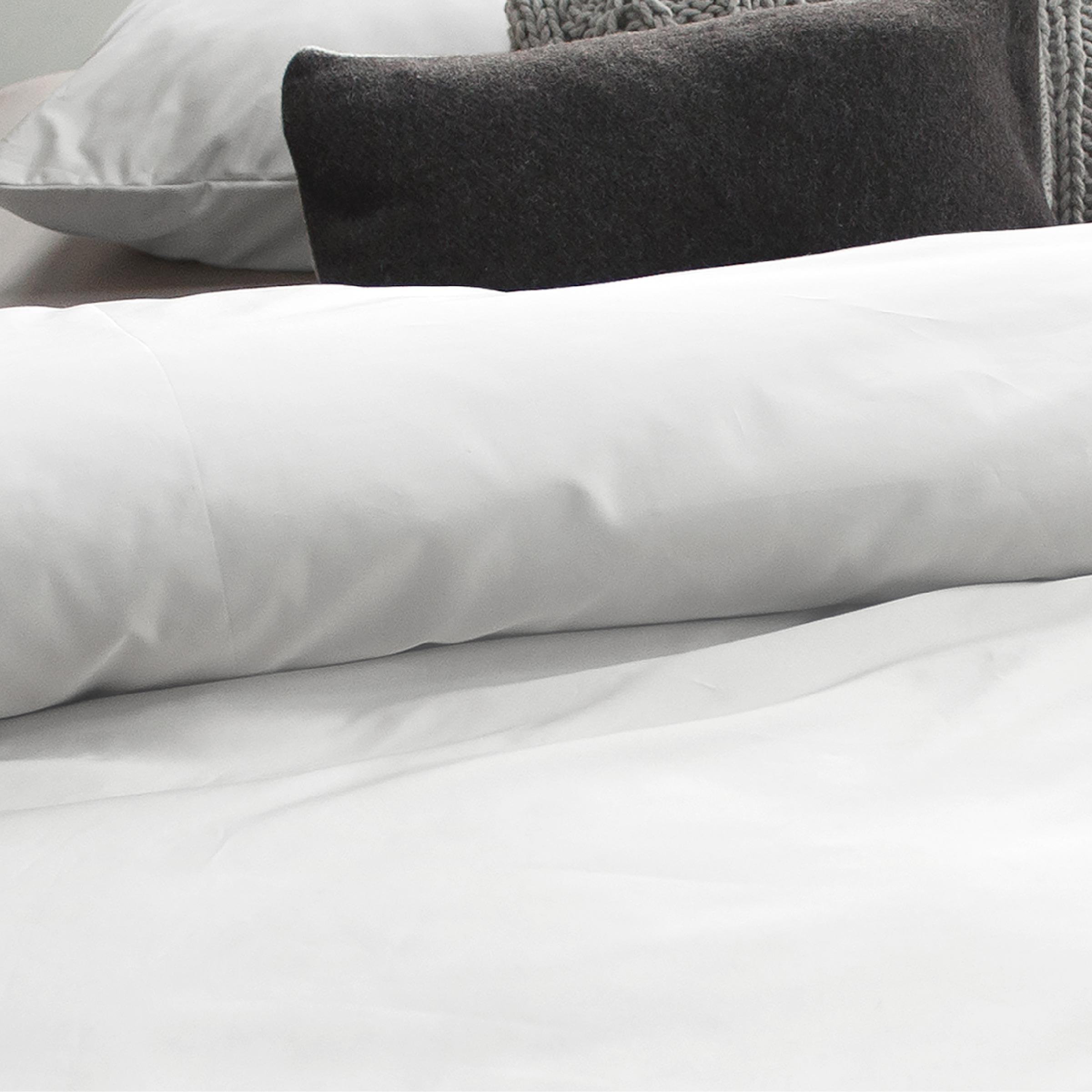 Dommelin Dekbedovertrek Set Satijn 600TC Wit