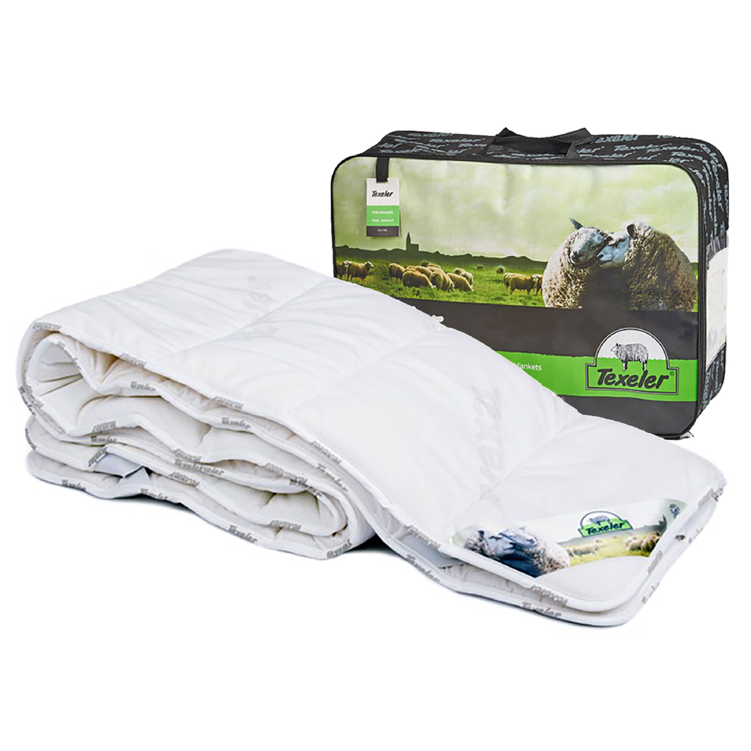 Texeler Onderdeken Volwol Velours Scheerwol 450 gr/m2 - 250 gr/m2 