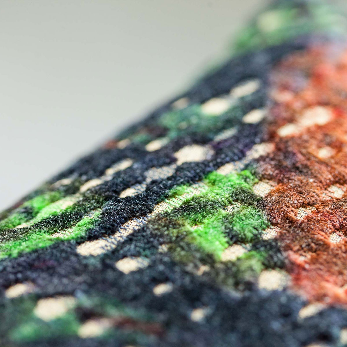 Mrs.Me Sierkussen Bloom Velours Brique Blue 45 x 60 cm