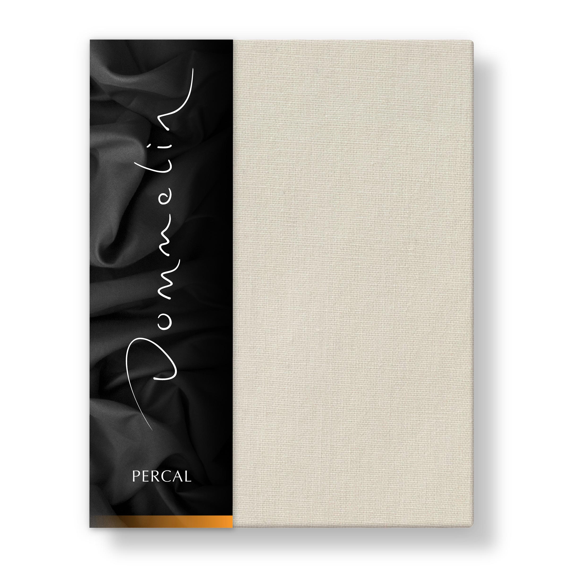 Dommelin Topper Hoeslaken Percal 200TC Beige