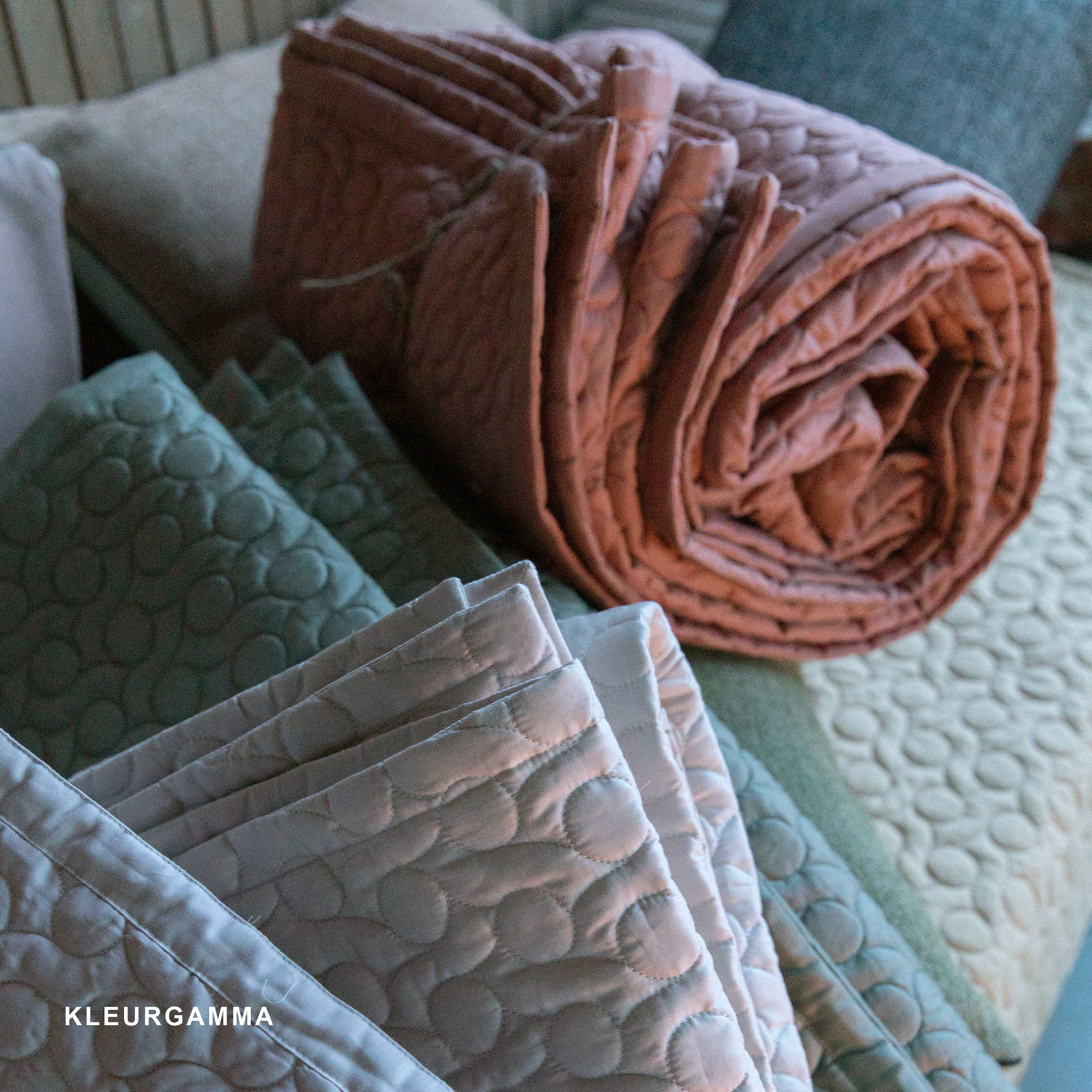 Alexandre Turpault Sprei Poesie Satijn Terracotta 260 x 240 cm