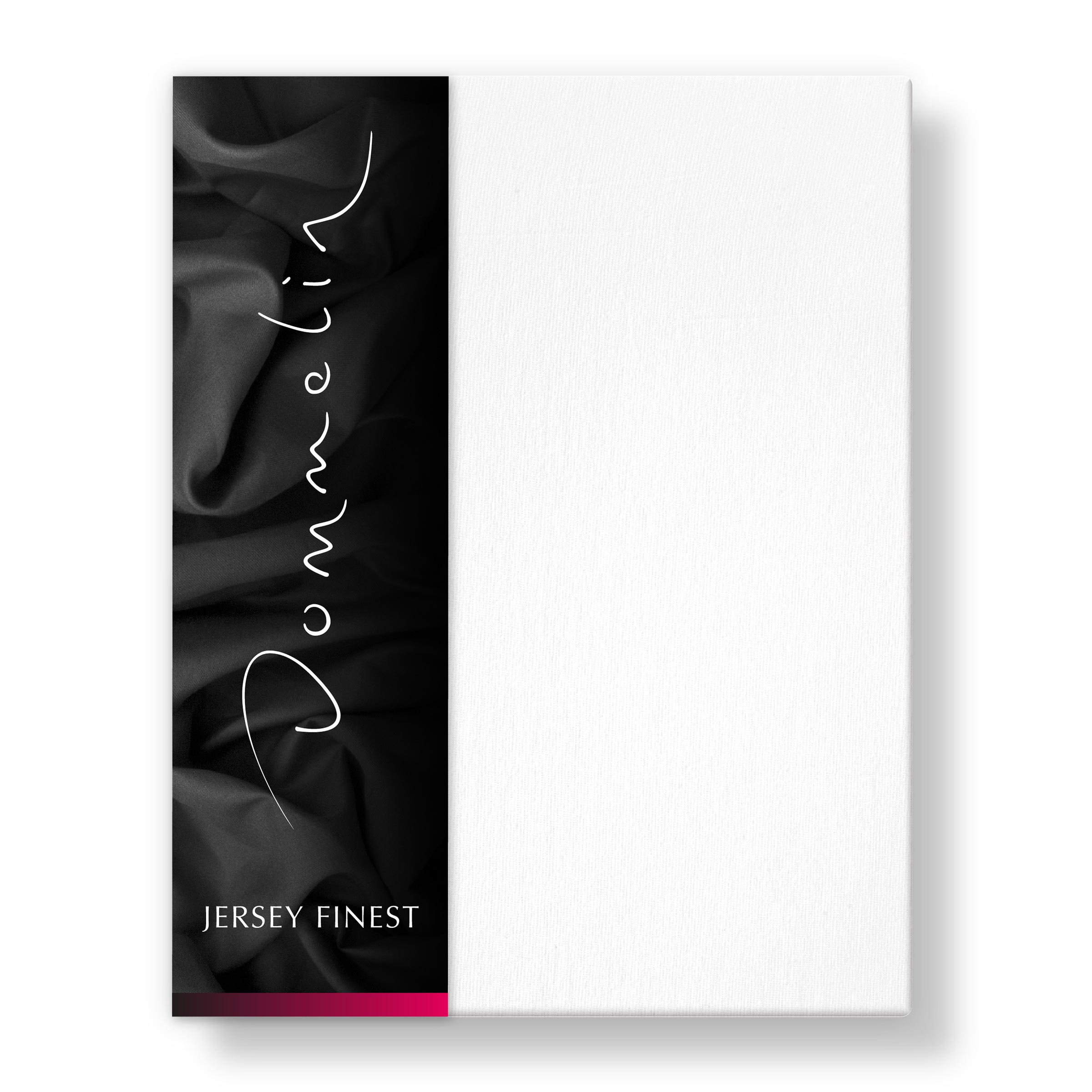 Dommelin Dubbel Split Hoeslaken Jersey Finest Wit