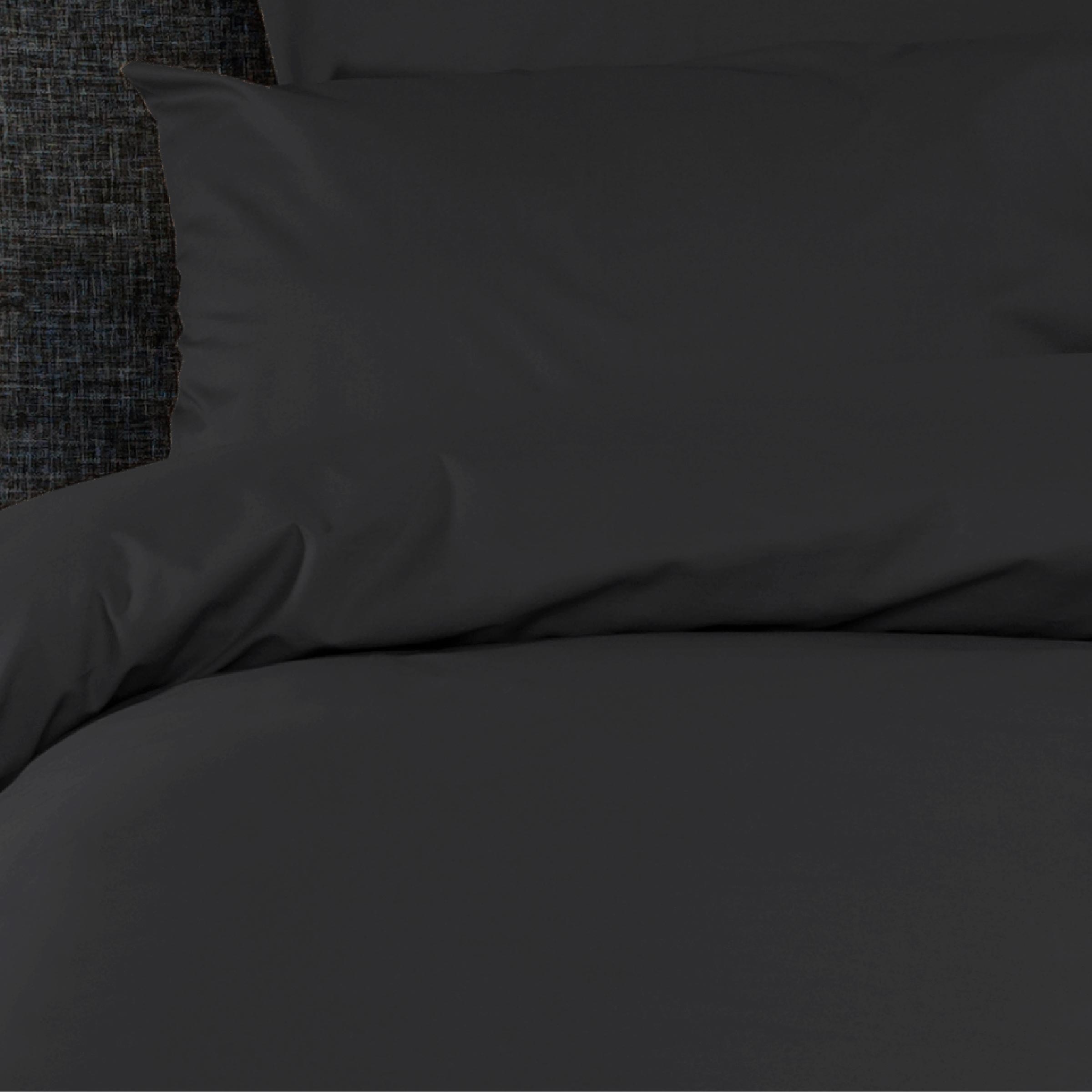 Dommelin Dekbedovertrek Percal 200TC Steenkool