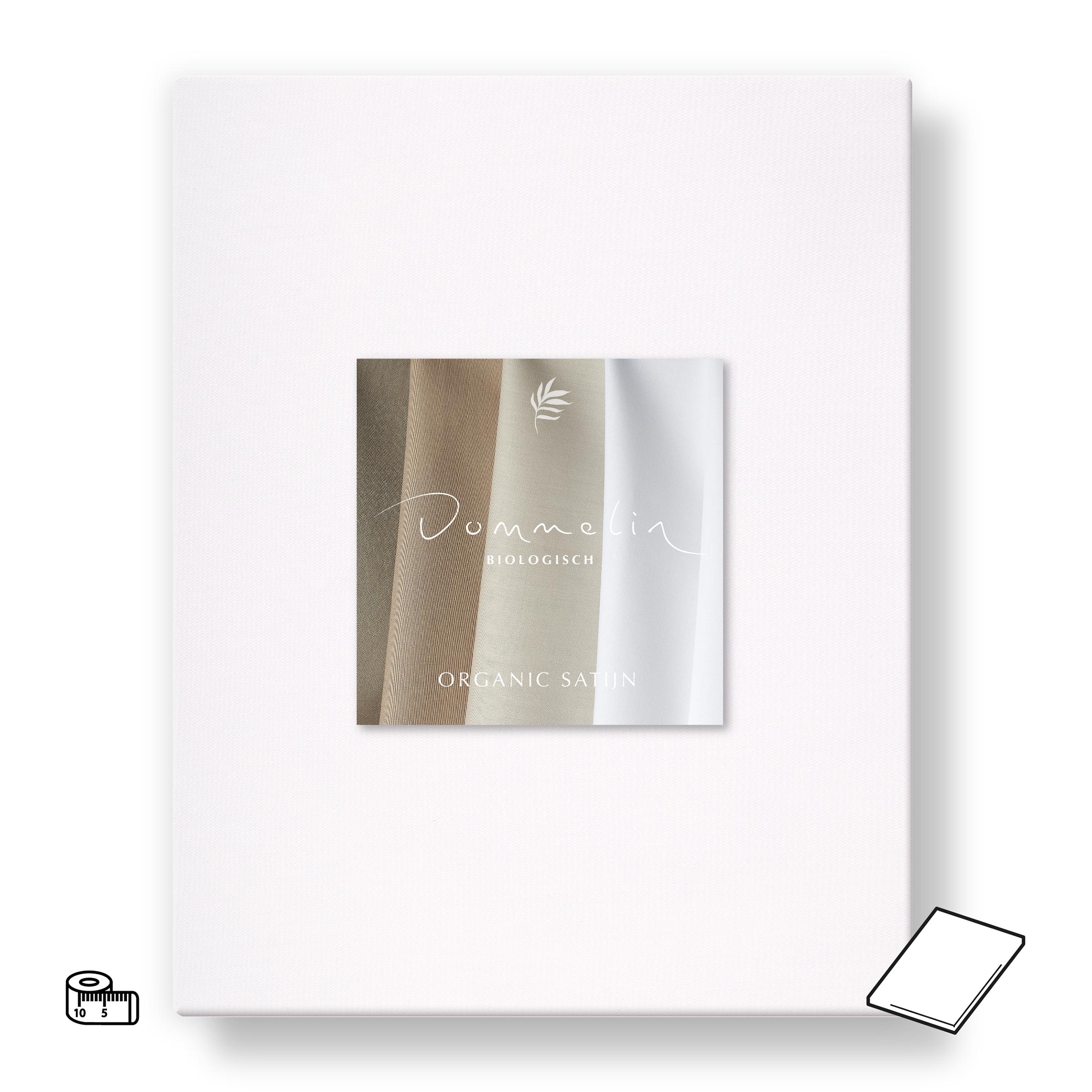 Dommelin Topper Hoeslaken op Maat Organic Satijn 300TC