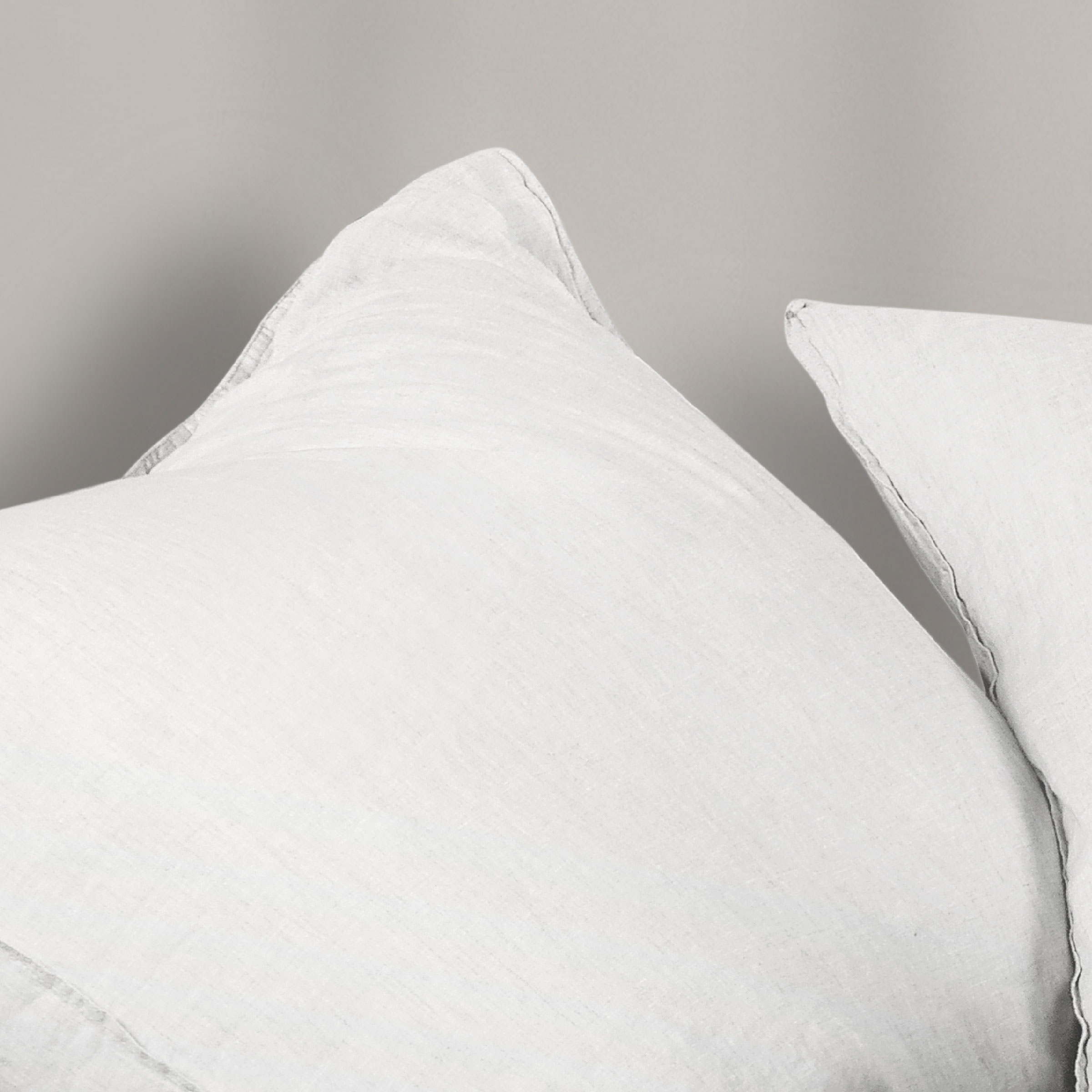 Dommelin Kussensloop Tough Stonewashed Linnen Wit 60 x 70 cm