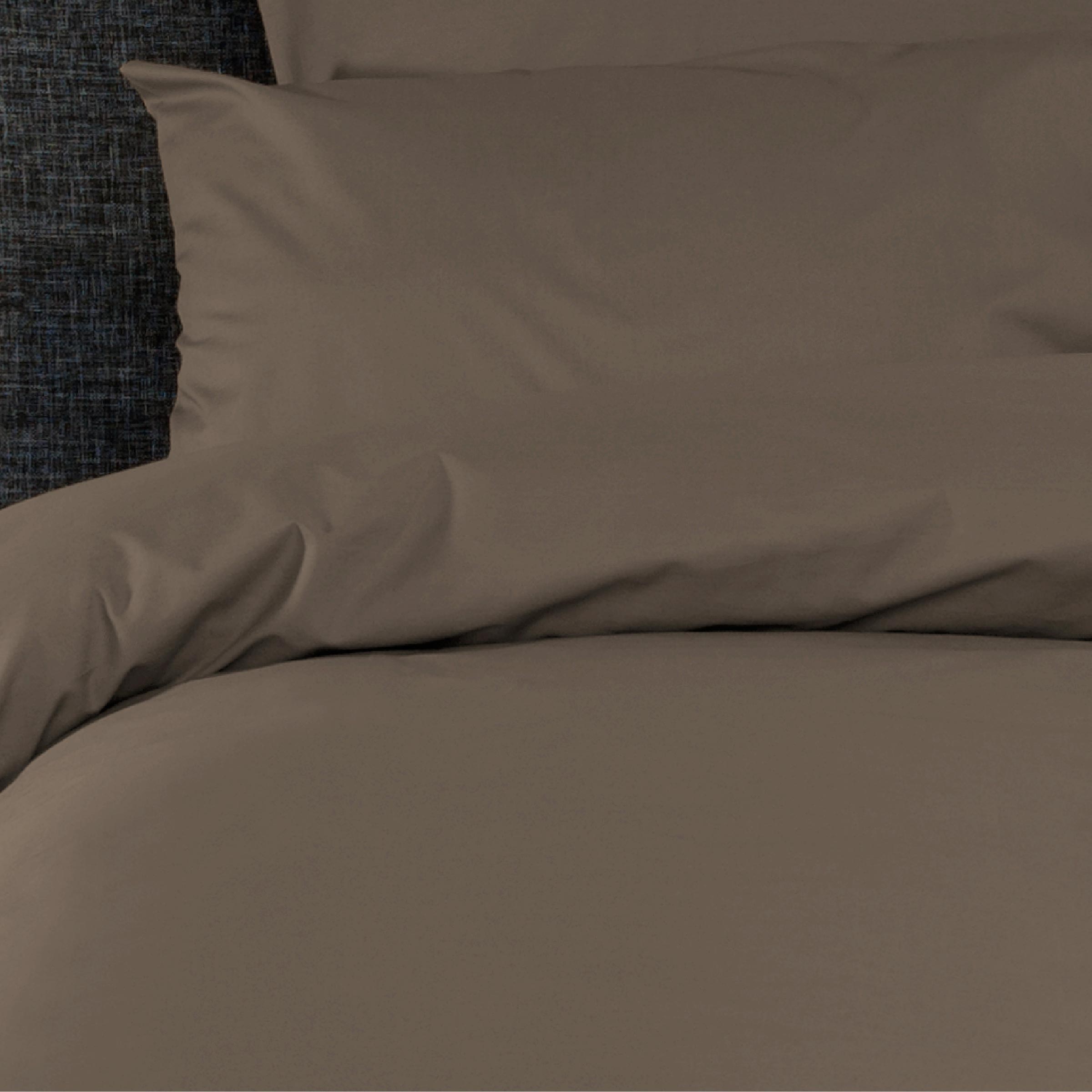 Dommelin Dekbedovertrek Set Percal 200TC Nootmuskaat 