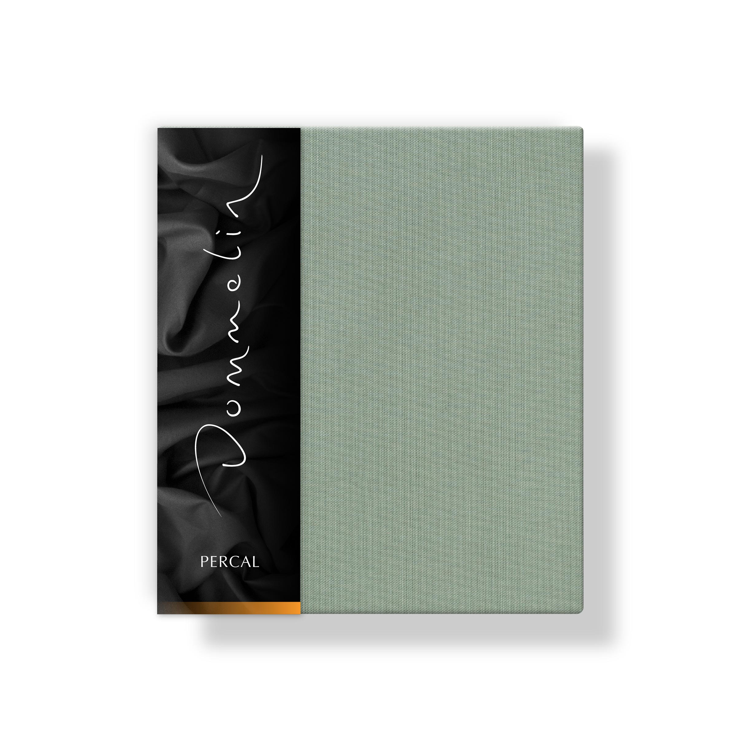 Dommelin Kussensloop Percal 200TC Spargroen