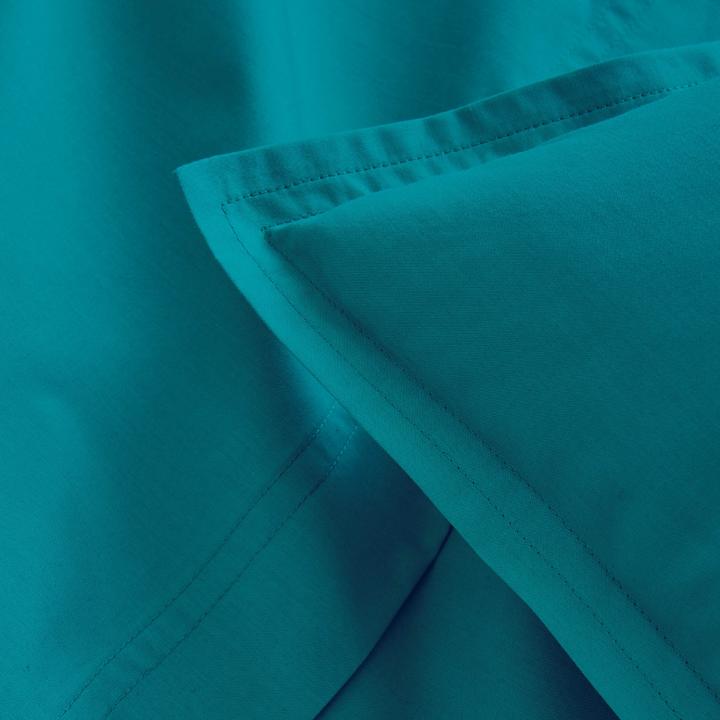 Essix Kussensloop Premiere Percal 200TC Emeraude