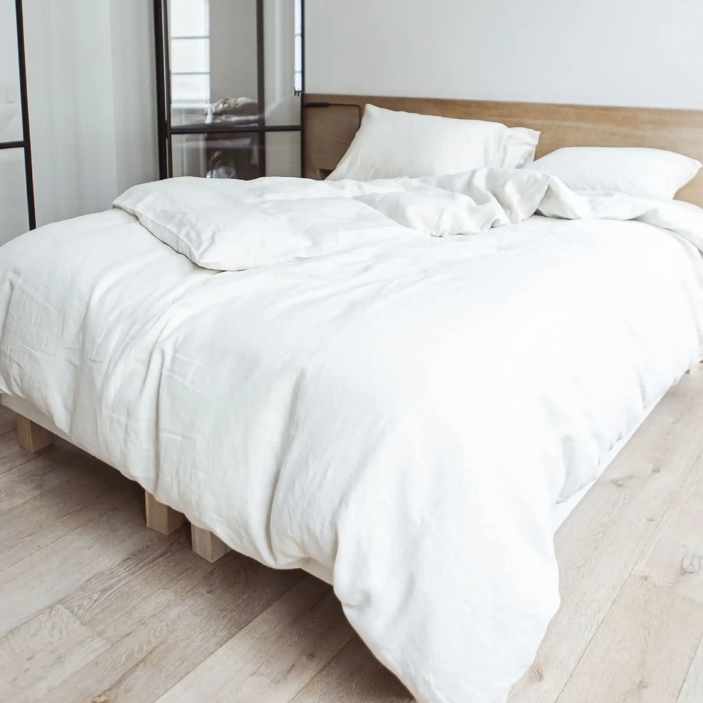 Libeco Kussensloop Madison Washed Linnen 175 gr/m2 Light Grey