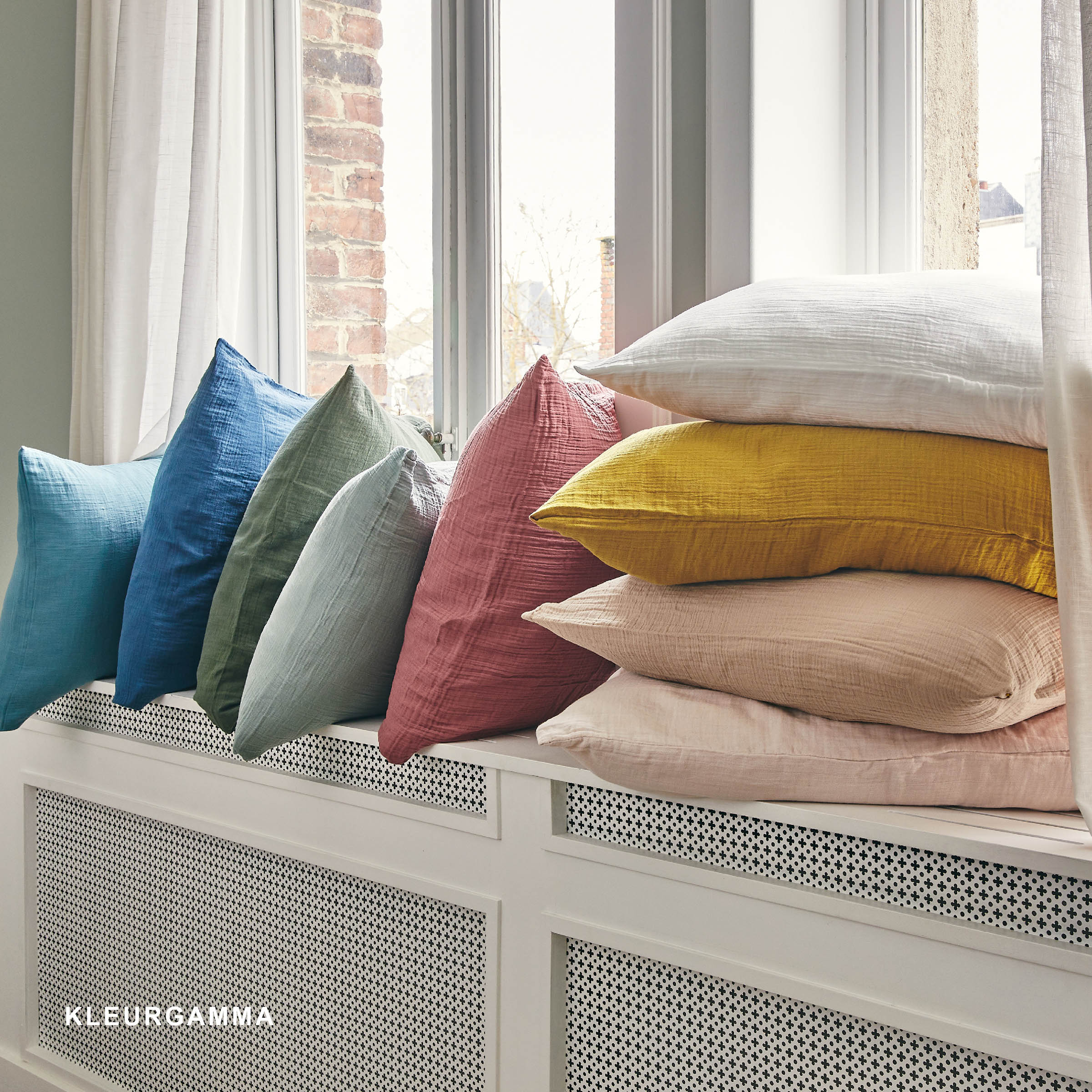 Essix Dekbedovertrek Set Tendresse Stonewashed Katoengaas 145TC Rose Canyon 