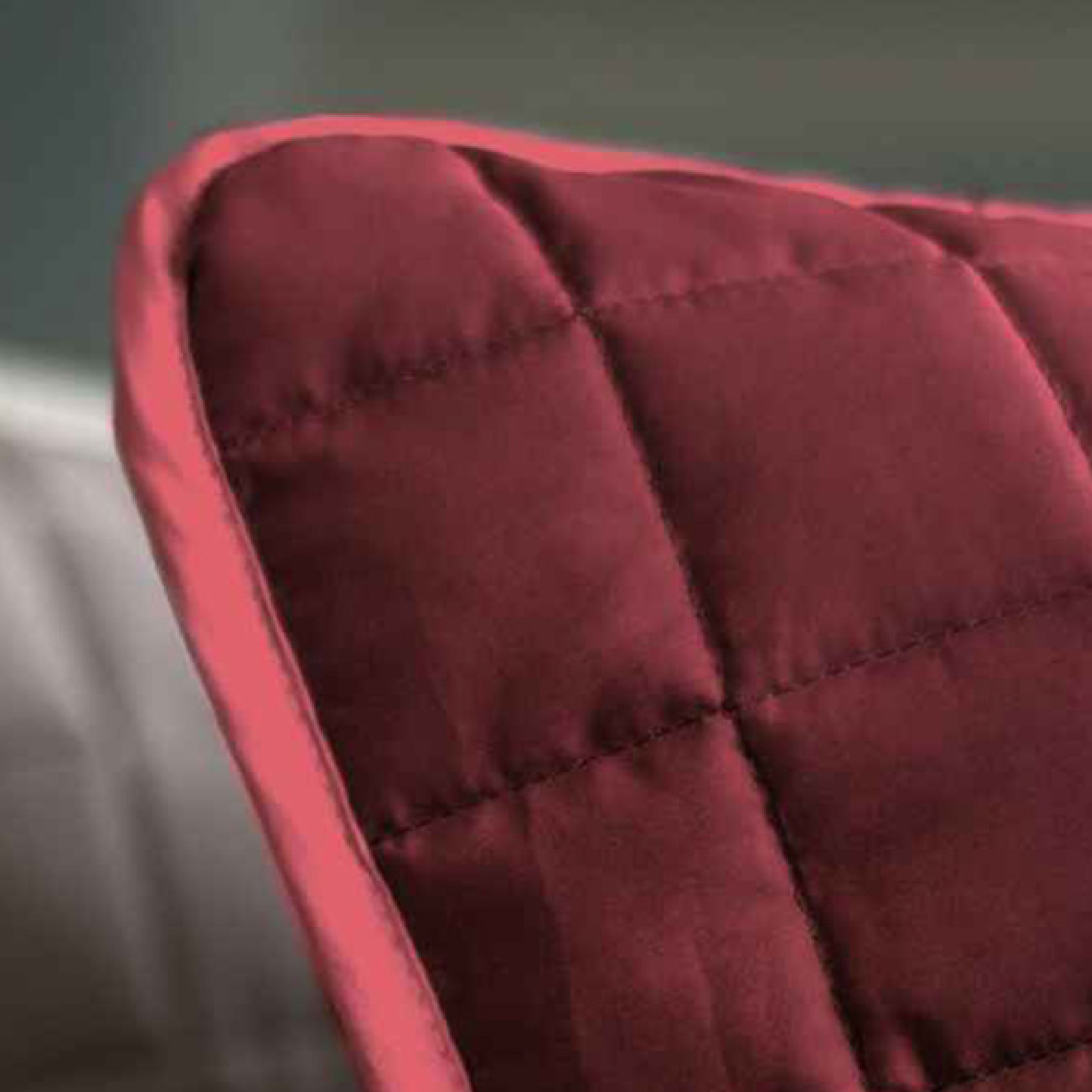 Dommelin Sierkussenhoes Block Percal 200TC Rosso - Cherry